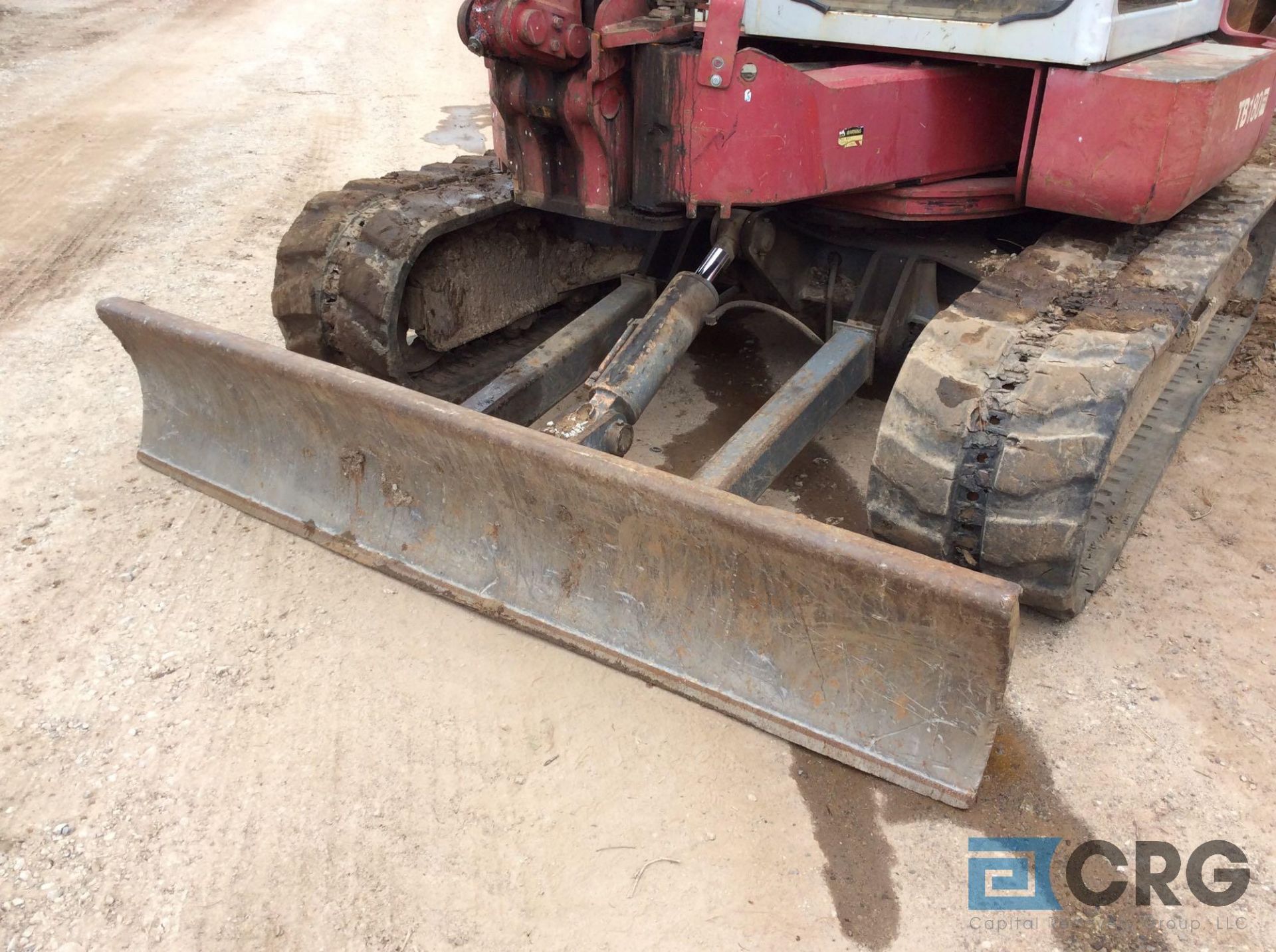 2007 Takeuchi TB180FR track excavator, TAG 23 inch wide bucket, 90 inch wide blade - Image 6 of 16