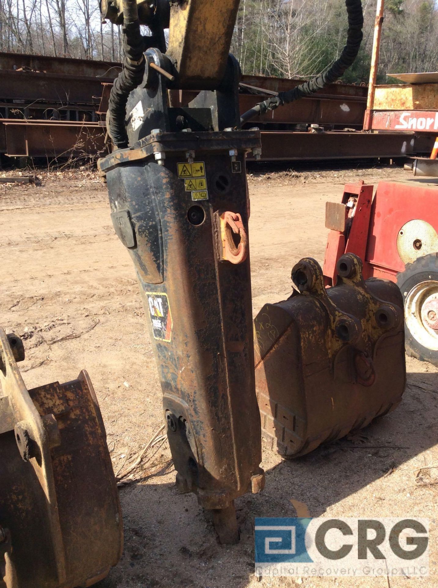 1995 CAT 307 track excavator, 17 1/2 inch wide steel tracks, - Image 8 of 11