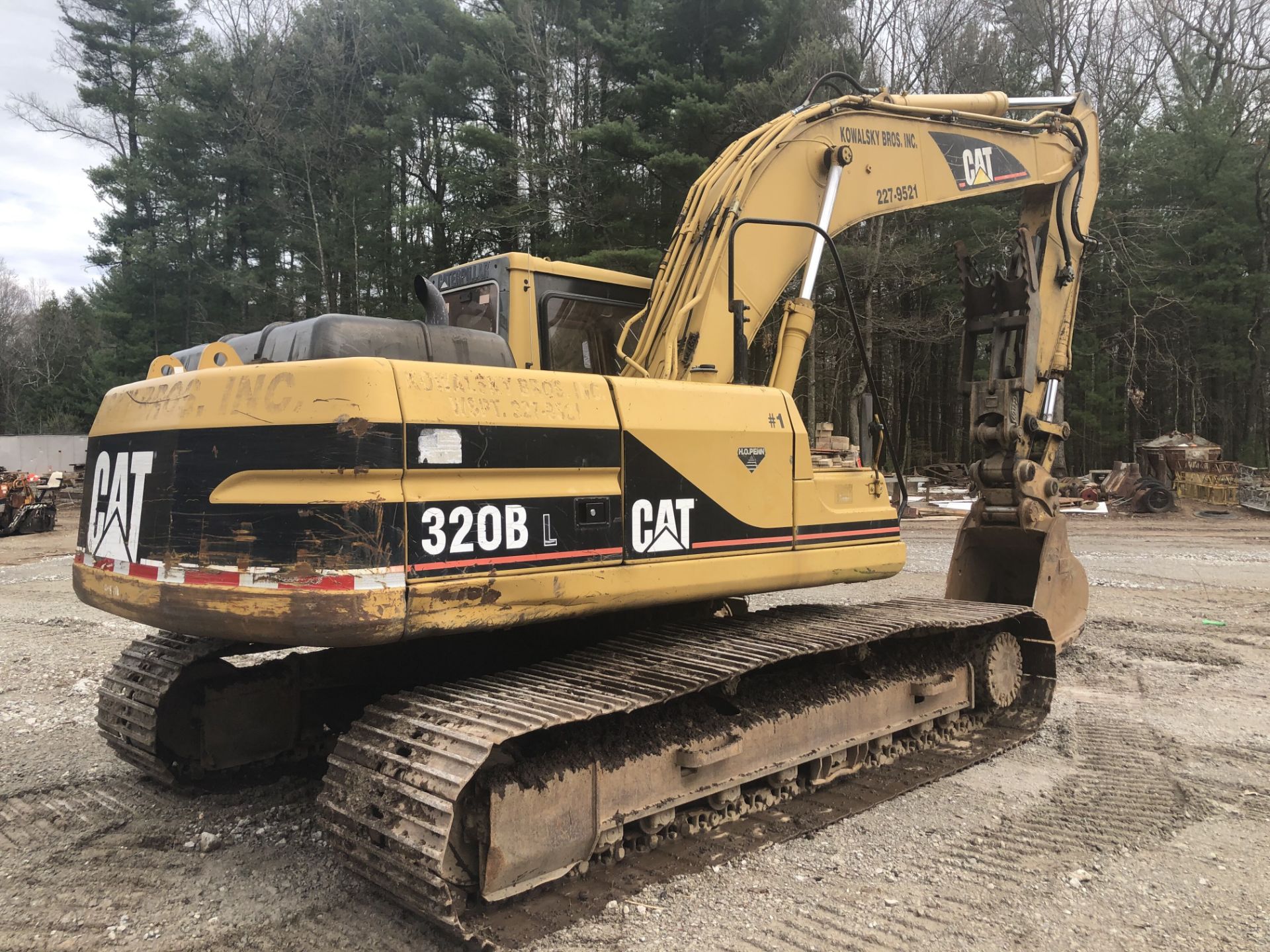 1998 CAT 320-BL track excavator, s/n 6CR02154, 7267 hours, manual thumb, hydraulic quick coupler - Image 8 of 41