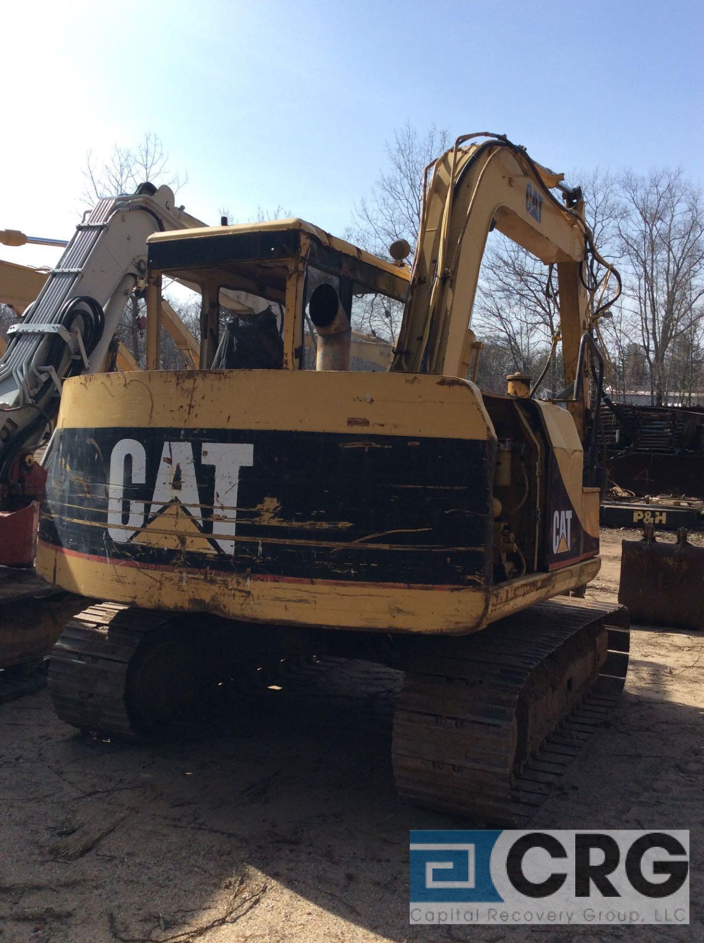 1995 CAT 307 track excavator, 17 1/2 inch wide steel tracks, - Image 4 of 11