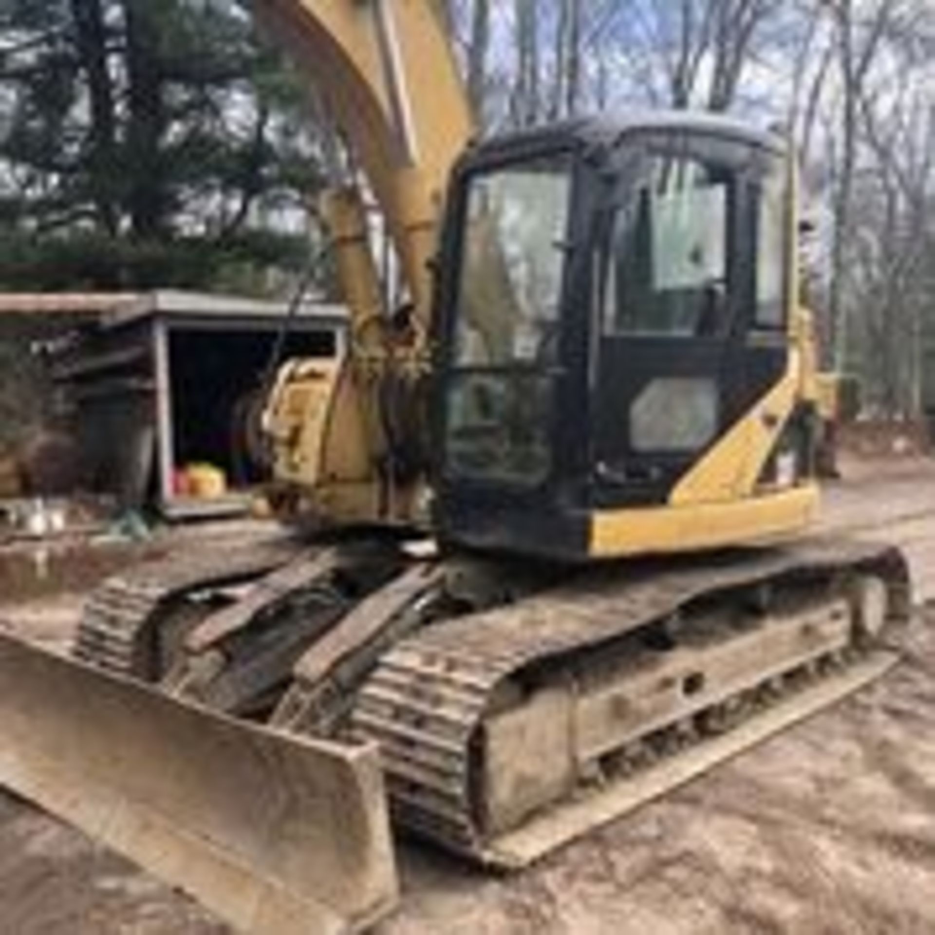 2003 CAT 314C-LCR track excavator, 1977 hrs, quick coupler, mechanical thumb, auxillary hydraulics - Image 5 of 15