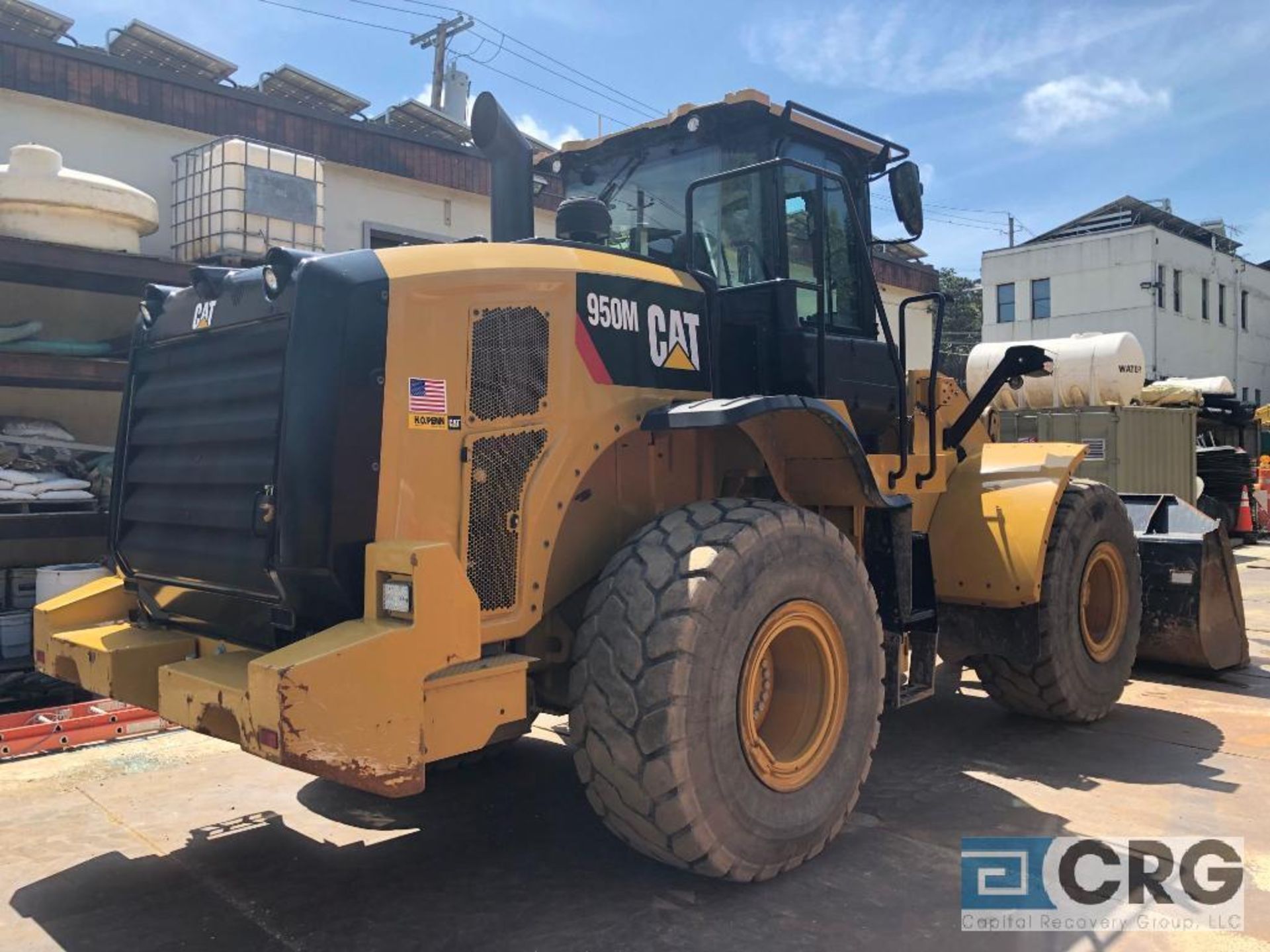 2016 CAT 950M Wheel Loader Hydraulic Quick Coupler, Cold Weather Start, 23.5x25 Matching L3 Radial - Image 5 of 22