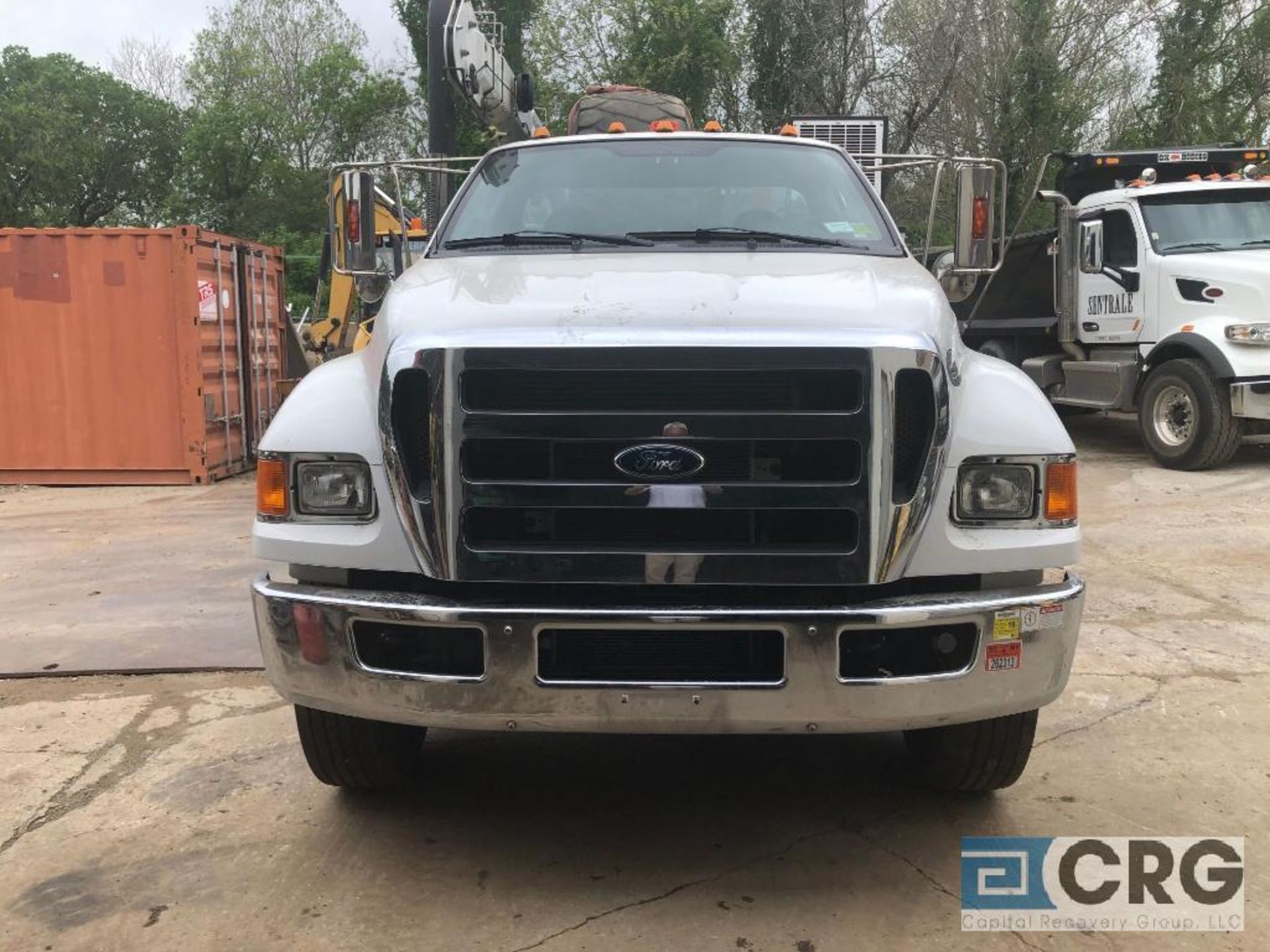 2013 Ford F750 SD Mechanics Truck, Maintainer MTS-2-084 Body, MTS Tall Tower Crane 10,000 lb - Image 9 of 26