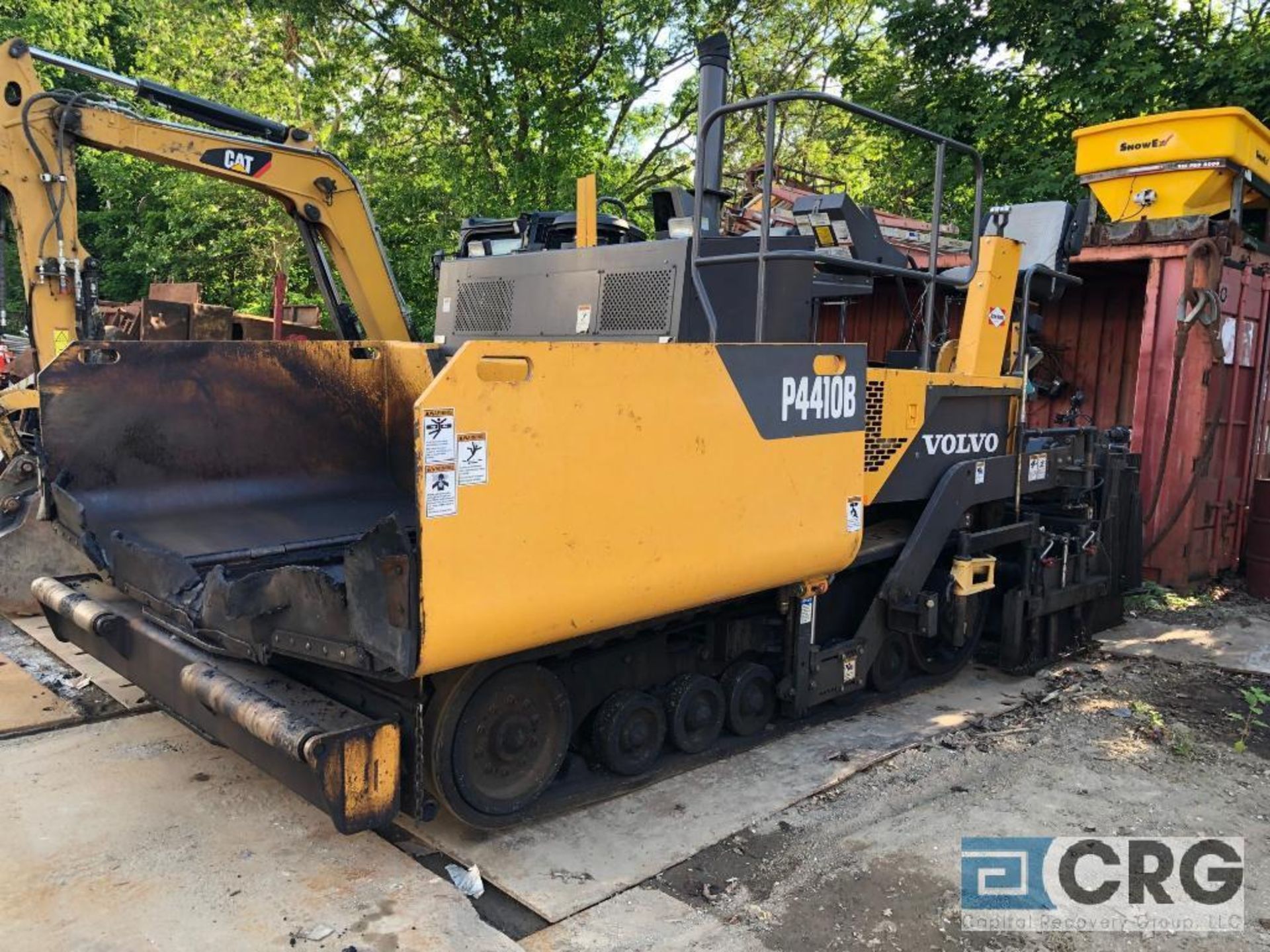 2018 Volvo P4410B Paver, Deutz TCD 4.1 L T4F 155 HP Engine, Independent, Hydrostatic Direct Drive