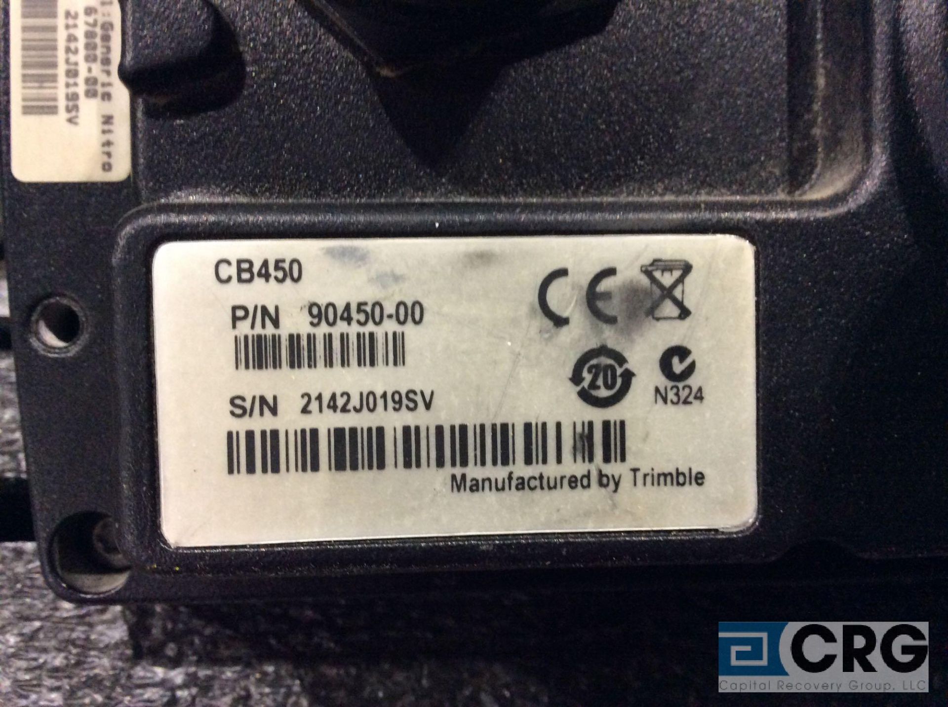 Trimble GPS (2) LR410 receiver with digital display mn CB450 with case and inside/outside bulldozer - Image 3 of 3