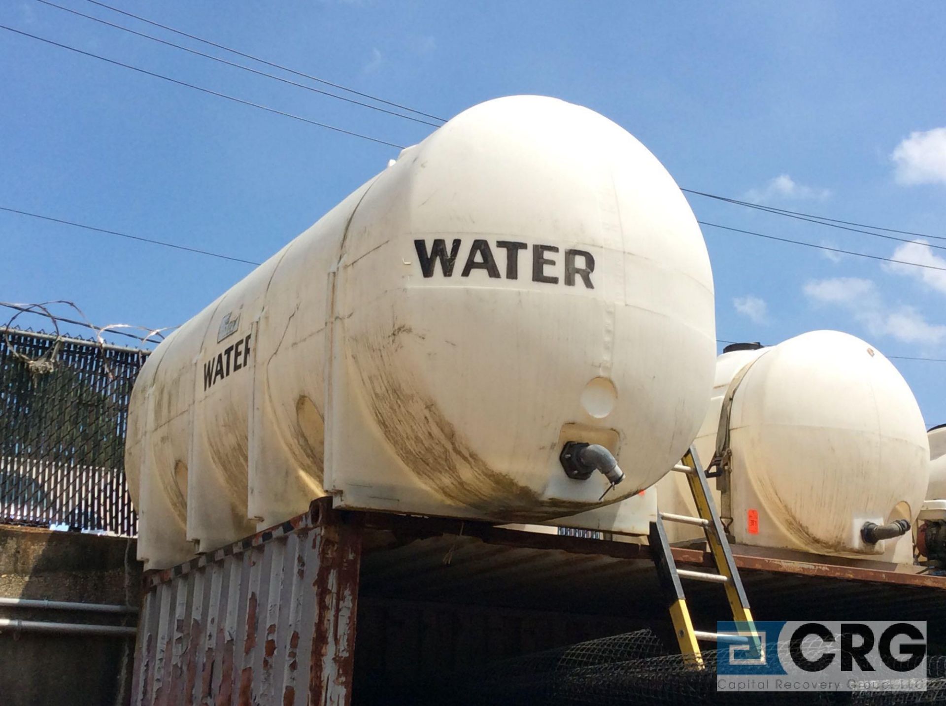 approx 2000 gal water storage tank