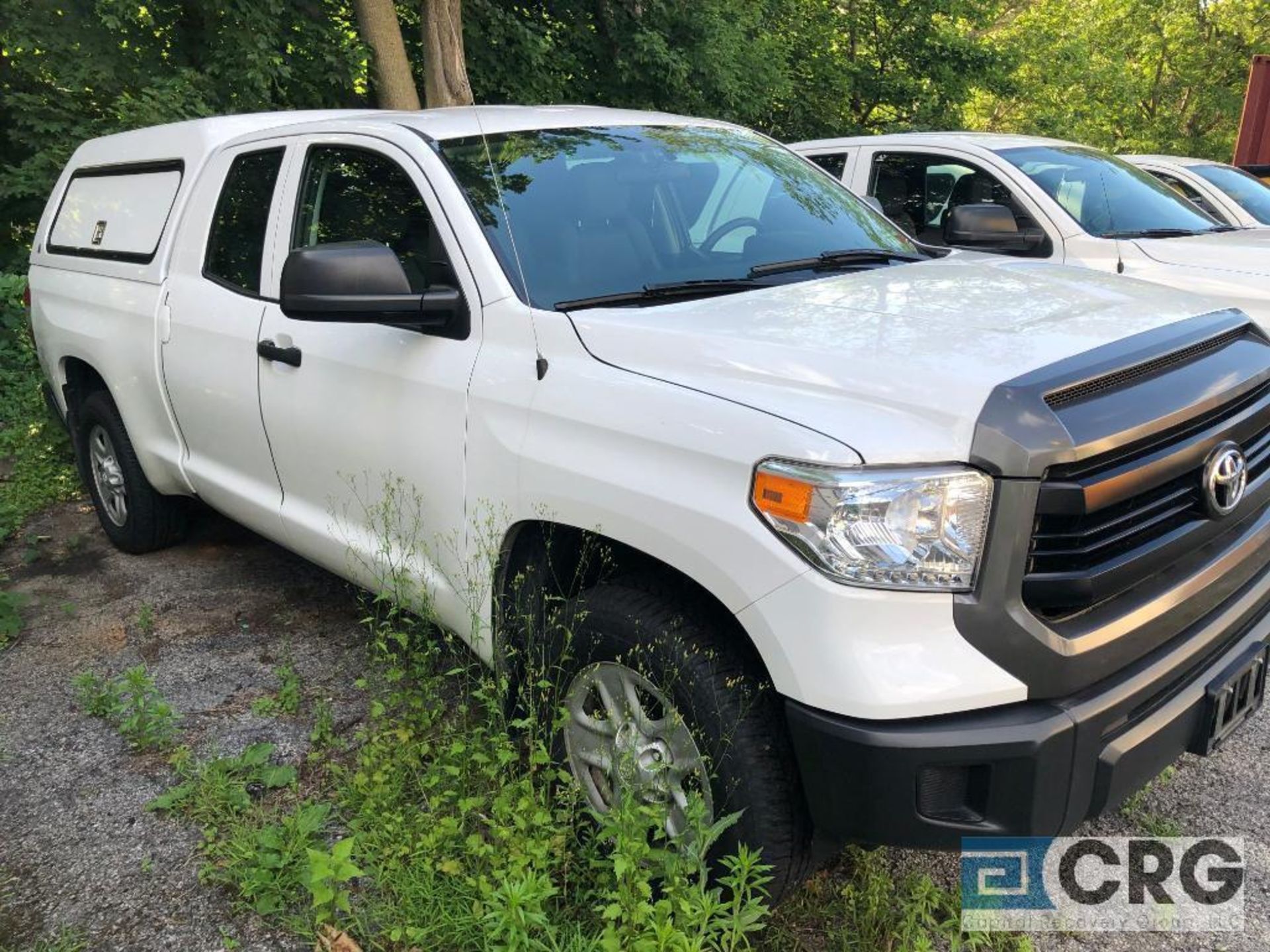 2016 Toyota Tundra 4X4 double cab pickup truck with bed cap and toolbox, 50145 miles, I-Force 4.6 - Image 3 of 12