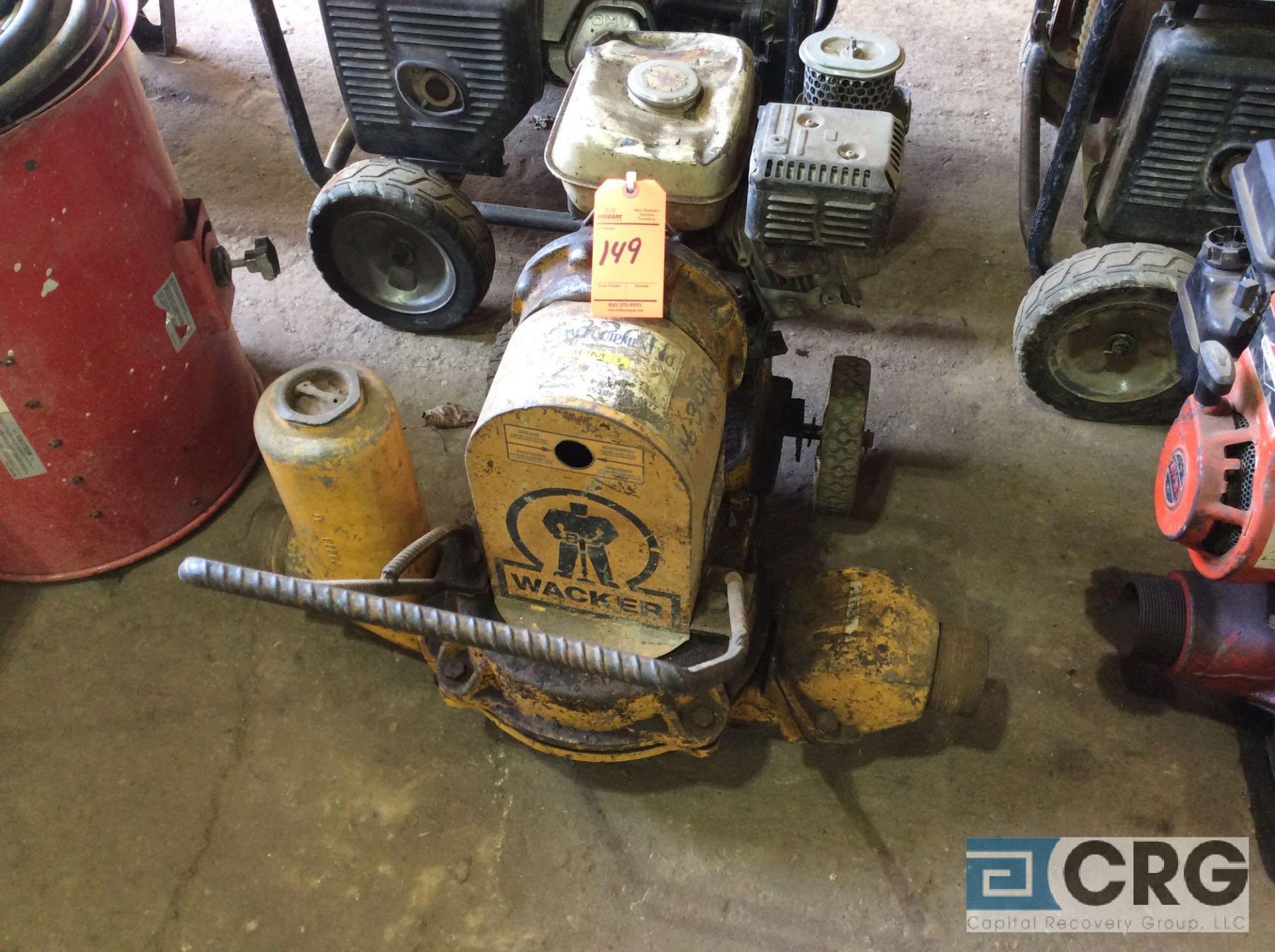 Wacker PDT3A diaphragm pump with Honda motor