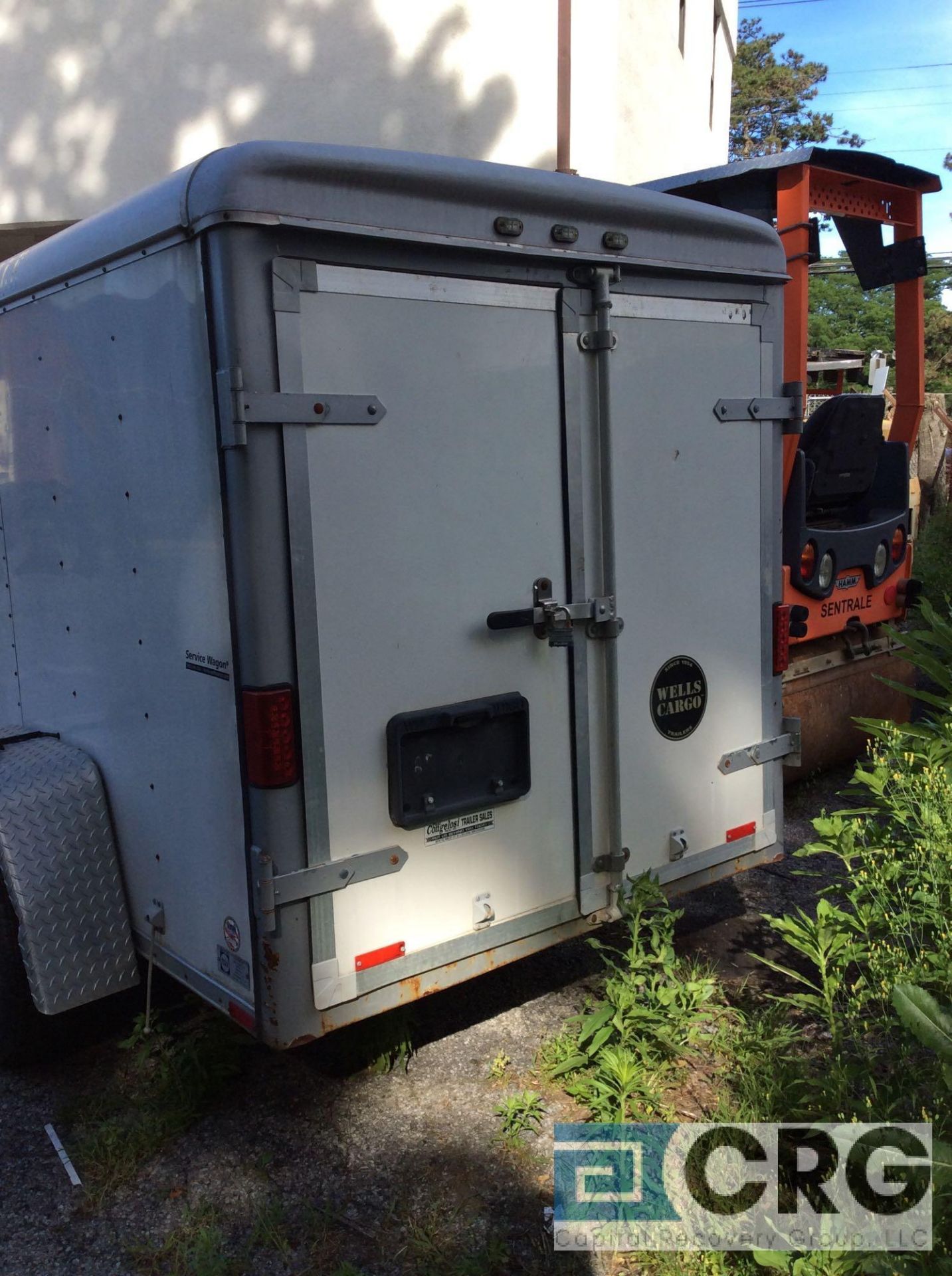 2005 Wells Cargo SW8 Enclosed Cargo Trailer, 8' X 5' VIN # 1WC200C1X58007492 - Image 3 of 4