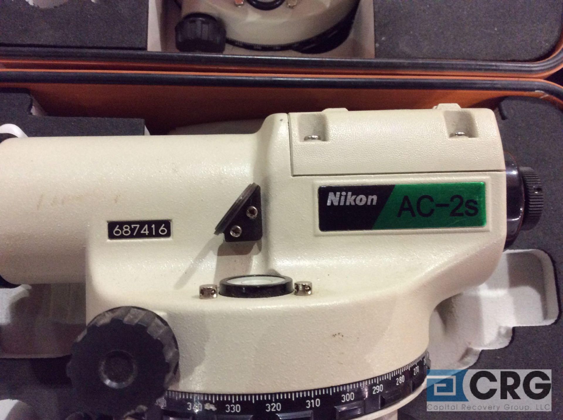 Nikon AC-2S automatic level with 360 degree turn with case - Image 2 of 2