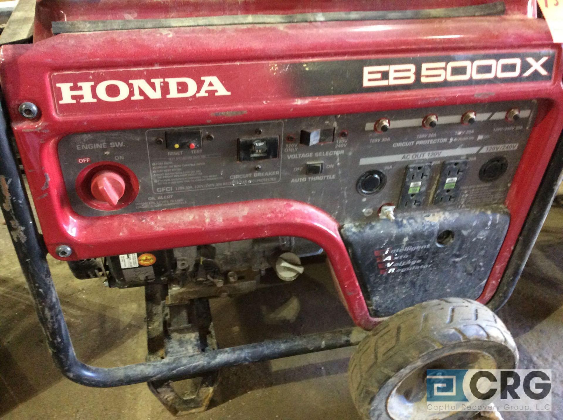 Honda EB5000X portable generator - Image 2 of 3