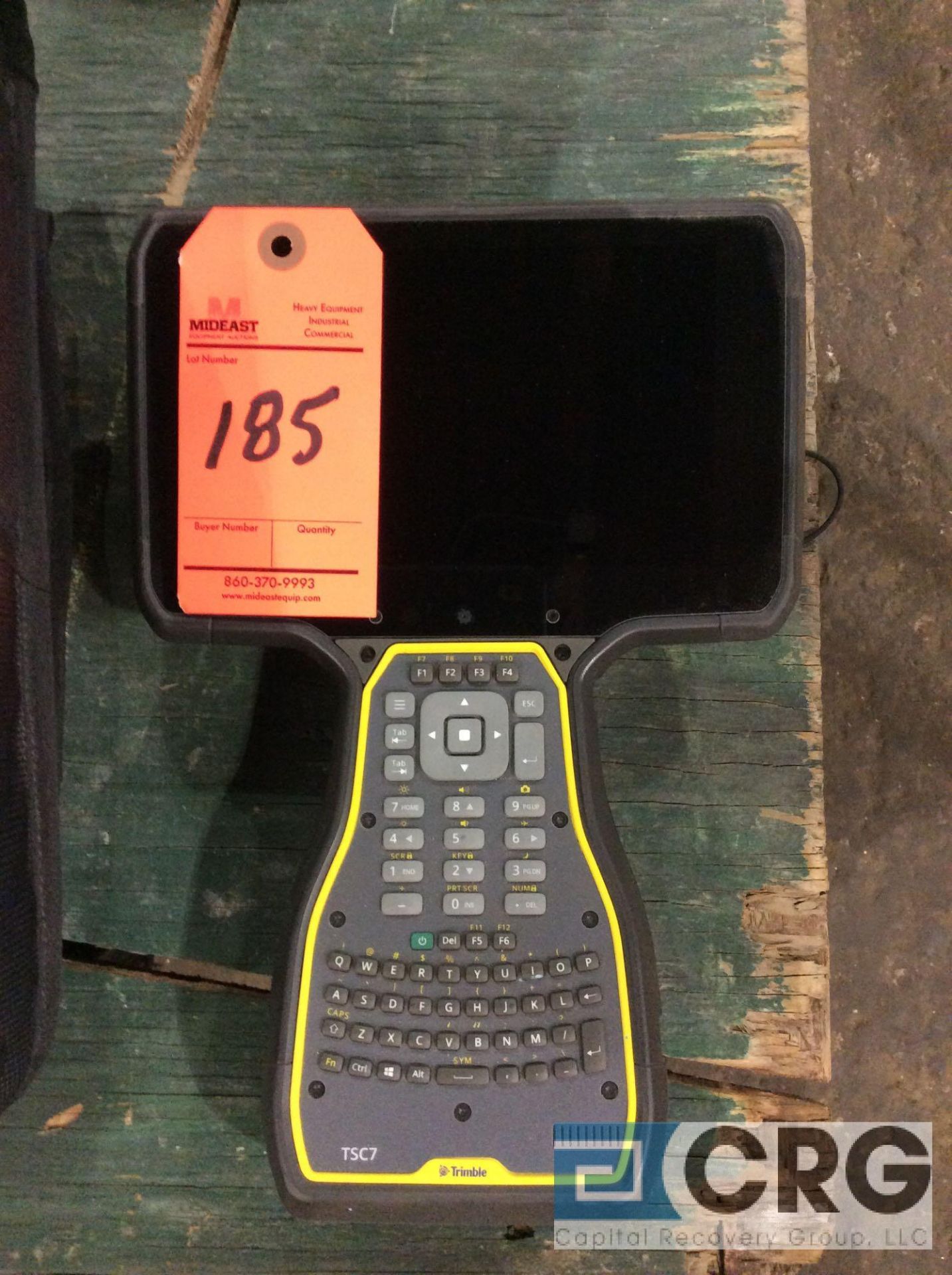 Trimble GPS TSC7 data collector with case, with Trimble Earthworks software - Image 3 of 3