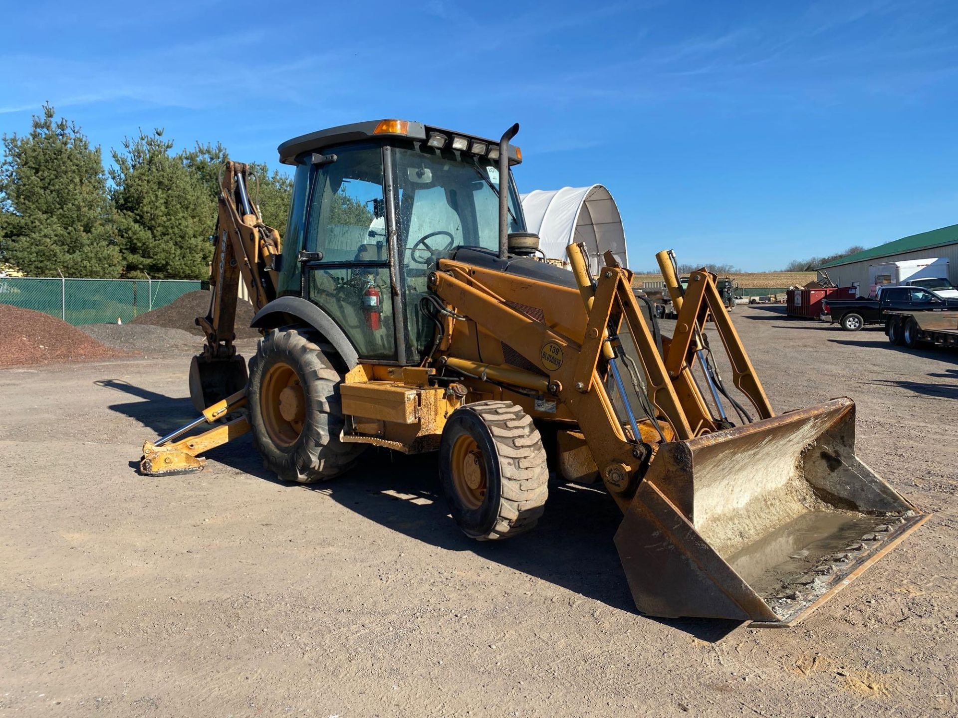 2004 Case 580SM 4 X 4 Loader Backhoe, A/C cab, Ride Control, 83 in Loader Bucket, Extendable Stick, - Image 7 of 29