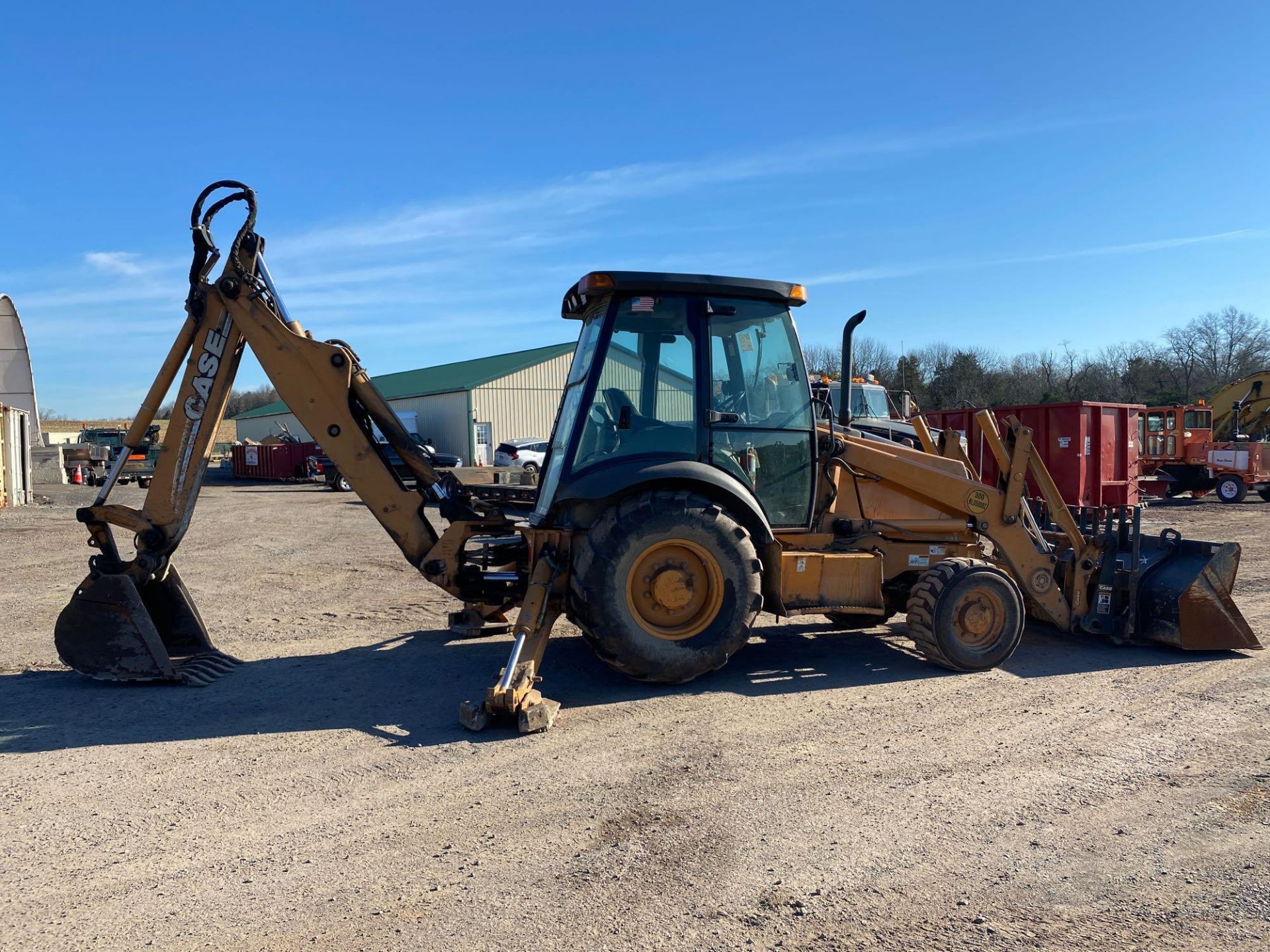 2007 Case 580SM 4 X 4 Loader Backhoe, A/C cab, Ride Control, 83 in Loader Bucket, Extendable Stick, - Image 5 of 31