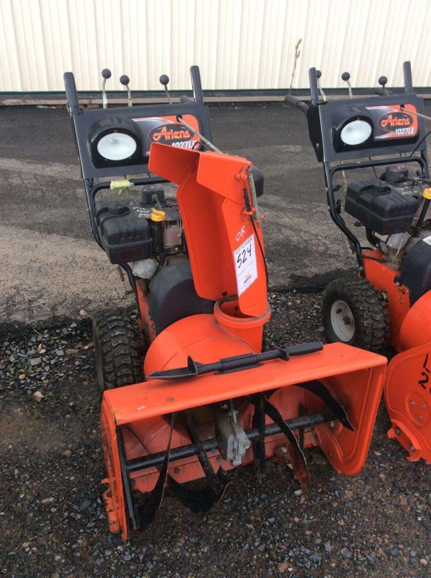 Ariens 1027LE 27 inch gas snowblower