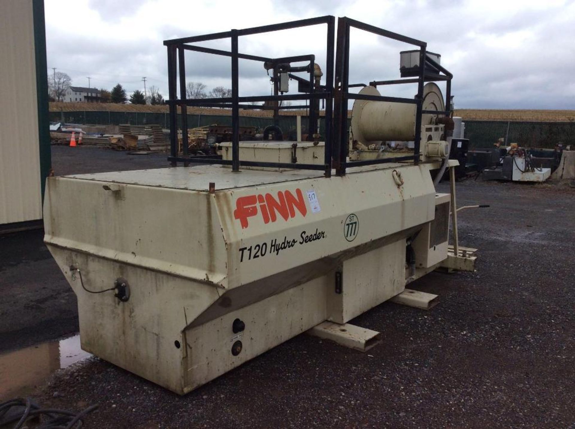 Finn T120-S-II hydro seeder, sn SD-1804 (DOES NOT RUN)