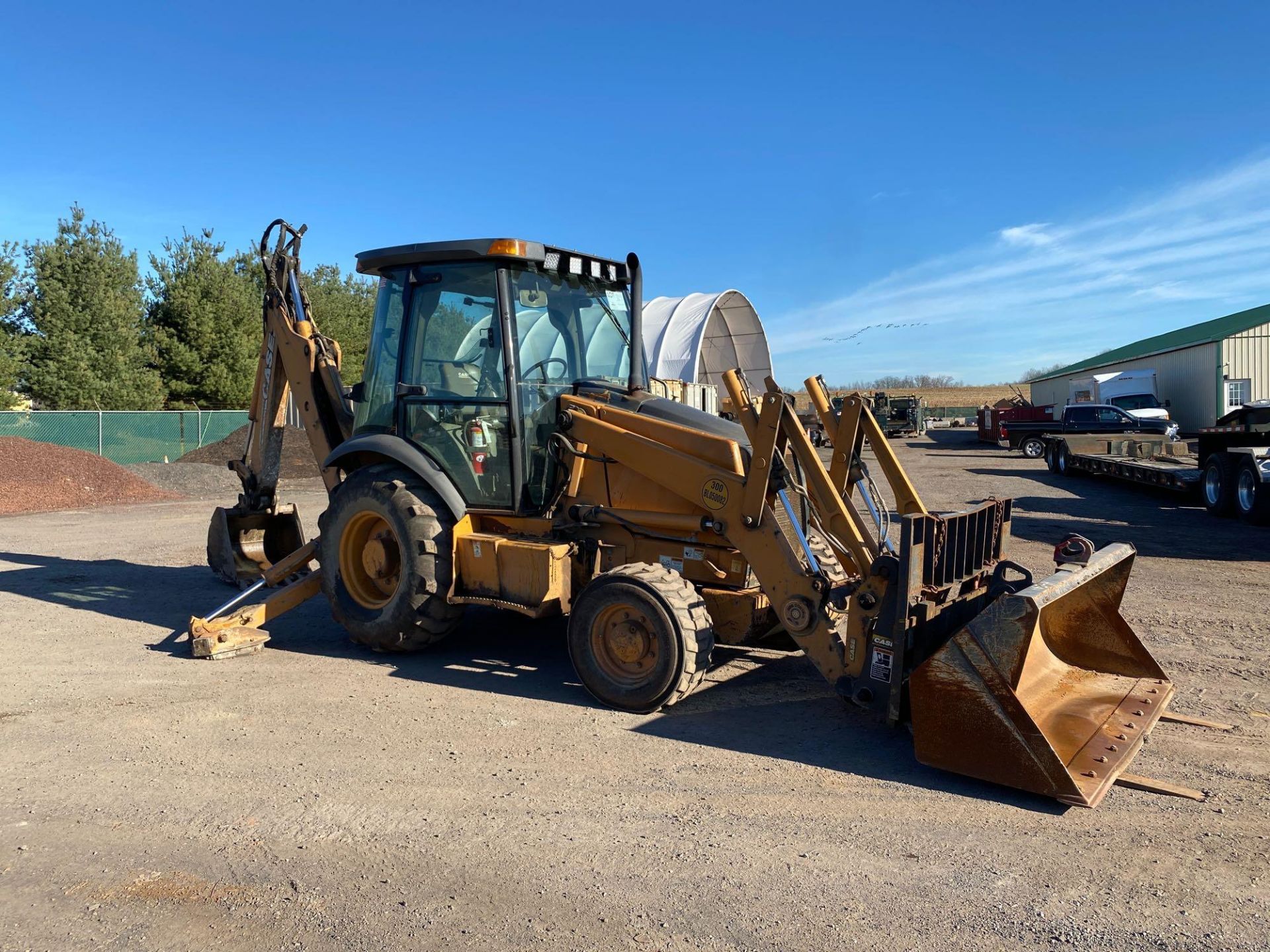 2007 Case 580SM 4 X 4 Loader Backhoe, A/C cab, Ride Control, 83 in Loader Bucket, Extendable Stick, - Image 4 of 31