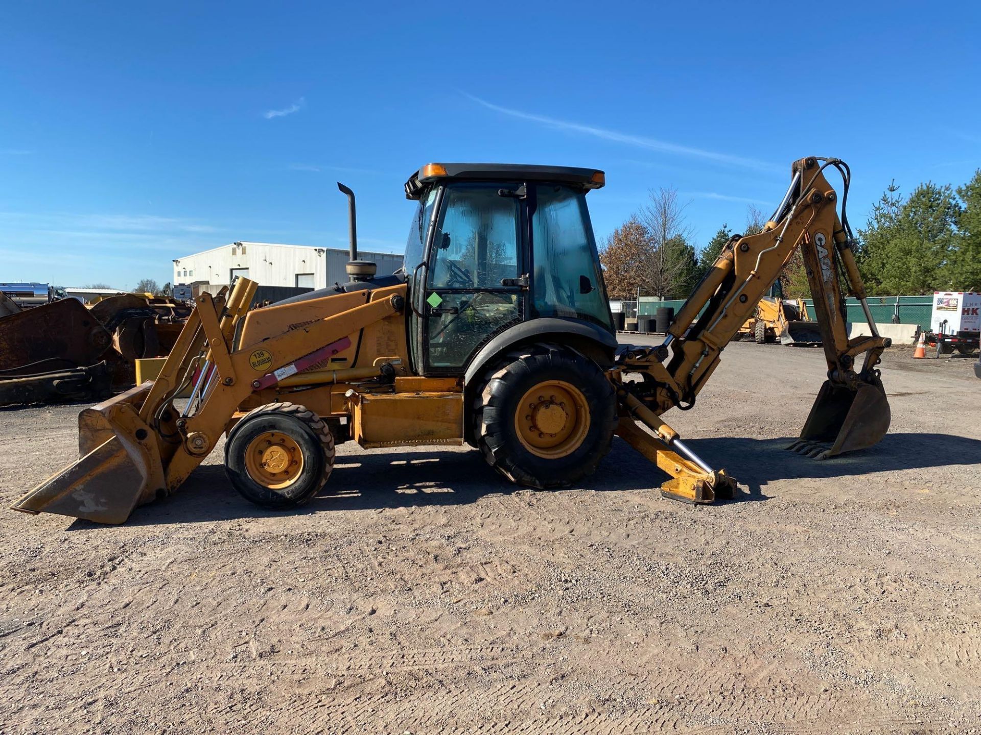 2004 Case 580SM 4 X 4 Loader Backhoe, A/C cab, Ride Control, 83 in Loader Bucket, Extendable Stick, - Image 2 of 29