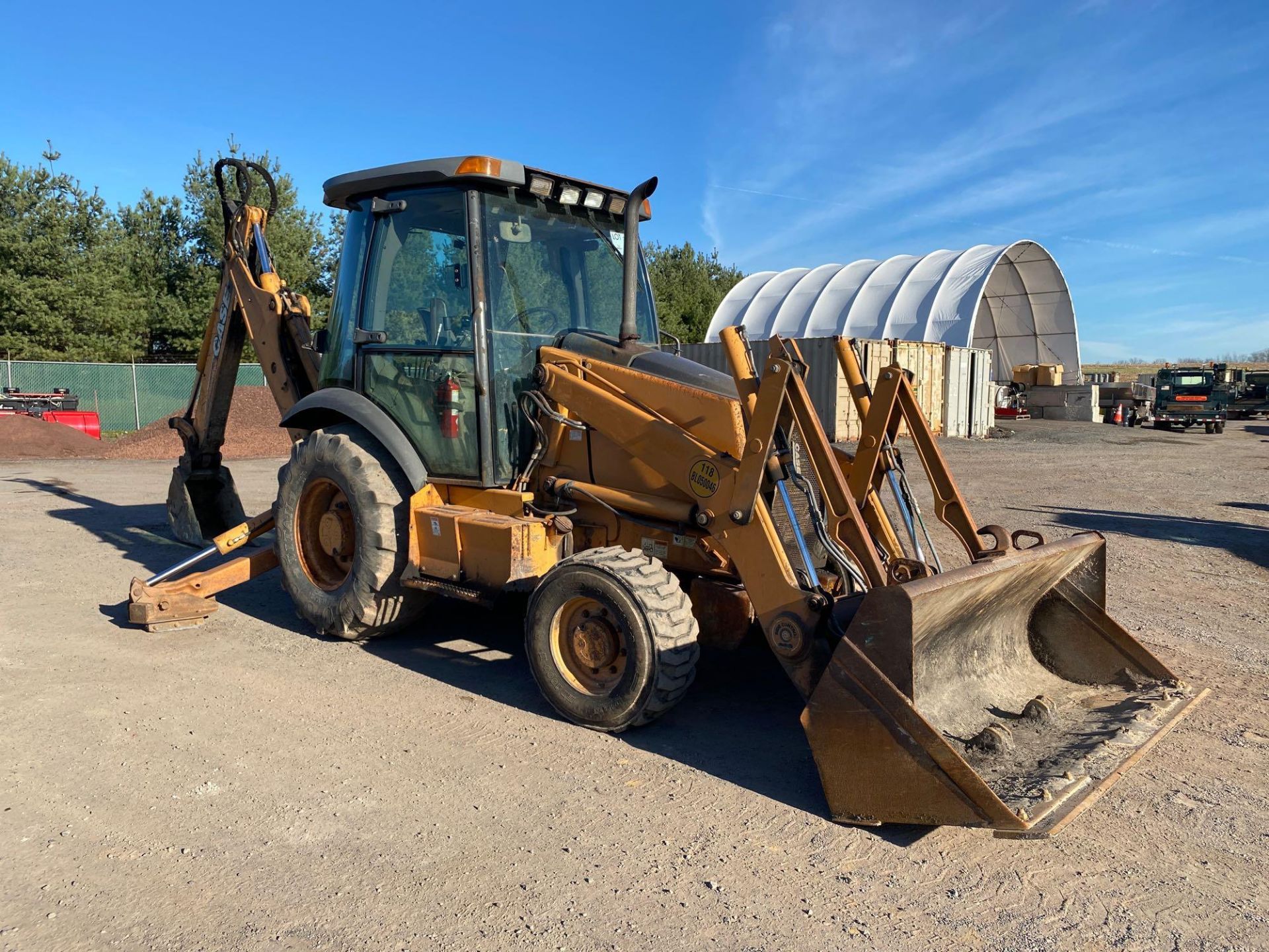 2005 Case 580SM 4 X 4 Loader Backhoe, A/C cab, Ride Control, 83 in Loader Bucket, Extendable Stick, - Image 7 of 30