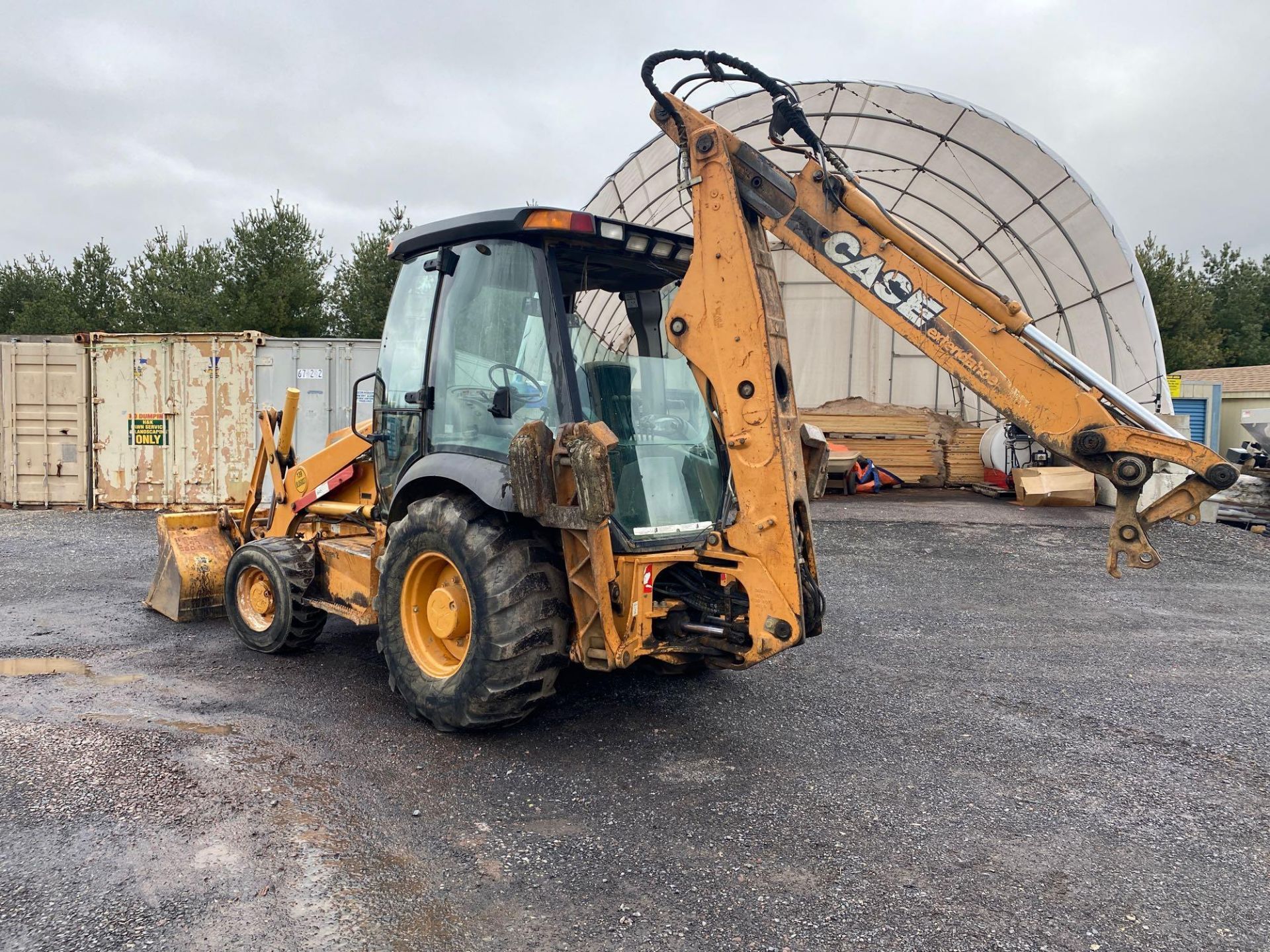 2004 Case 580SM 4 X 4 Loader Backhoe, A/C cab, Ride Control, 83 in Loader Bucket, Extendable Stick, - Image 3 of 10