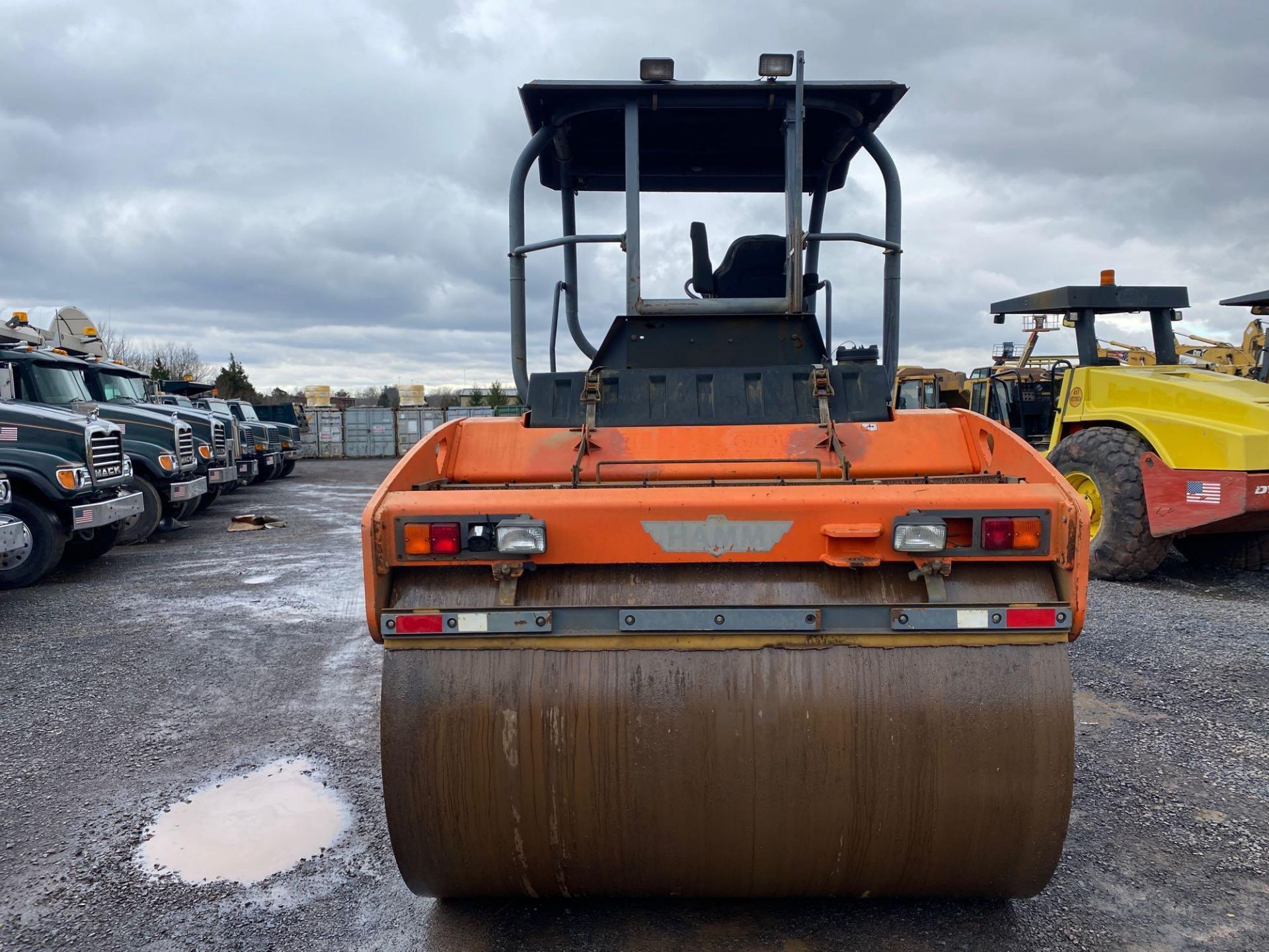 2009 Hamm HD120 Roller, Open Operator Station, Deutz 4 Cylinder Diesel Engine, 78 in, Drums, Water S - Image 6 of 15