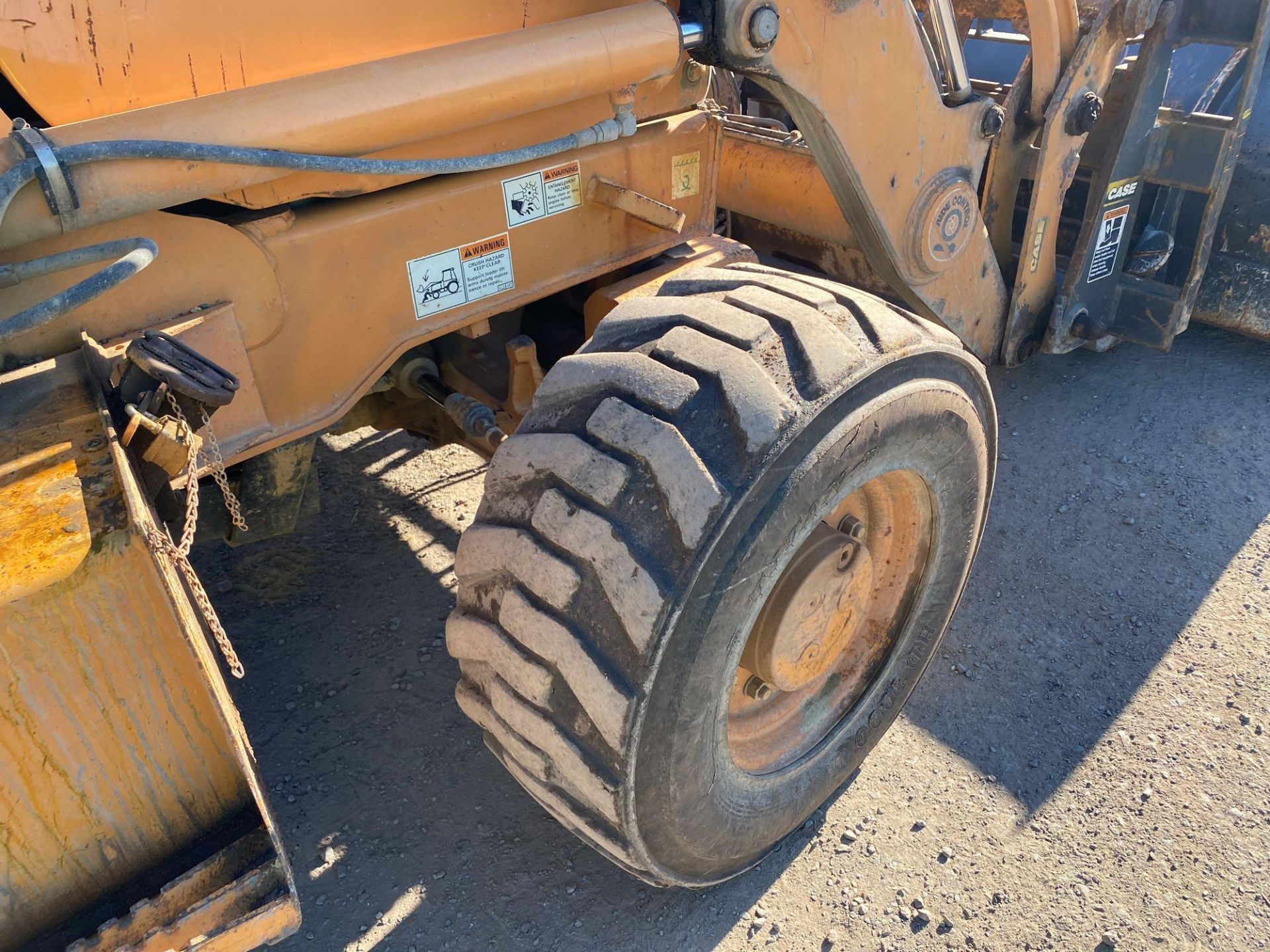 2007 Case 580SM 4 X 4 Loader Backhoe, A/C cab, Ride Control, 83 in Loader Bucket, Extendable Stick, - Image 24 of 31