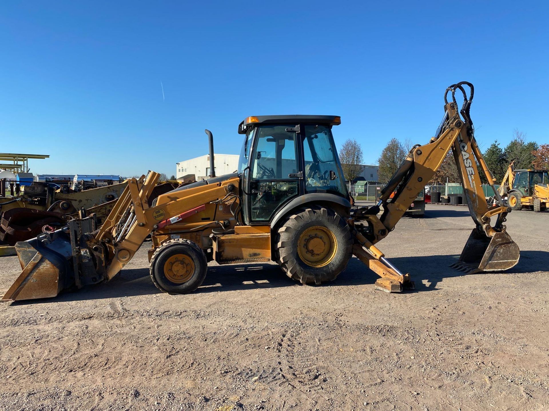 2007 Case 580SM 4 X 4 Loader Backhoe, A/C cab, Ride Control, 83 in Loader Bucket, Extendable Stick, - Image 8 of 31