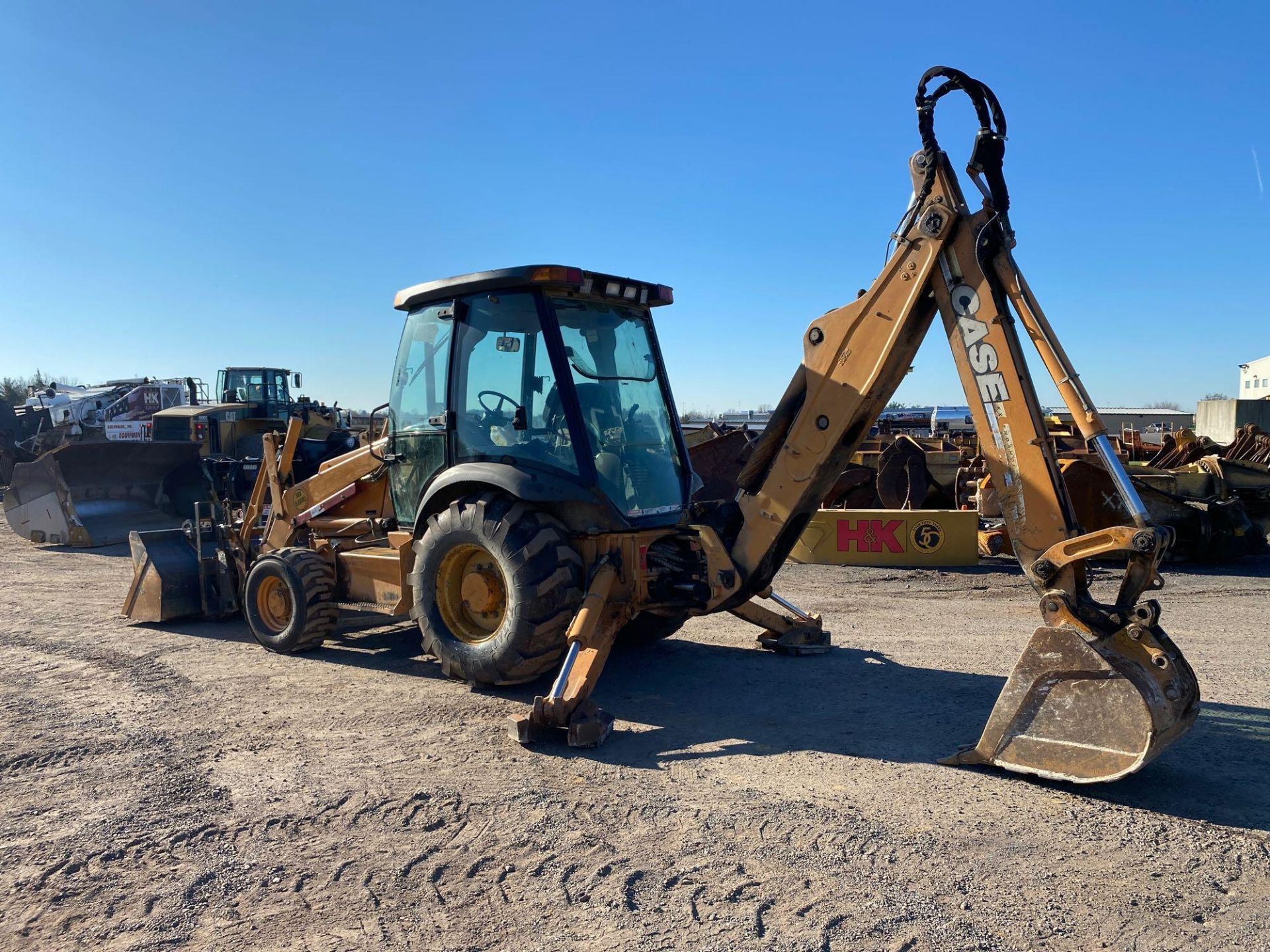 2007 Case 580SM 4 X 4 Loader Backhoe, A/C cab, Ride Control, 83 in Loader Bucket, Extendable Stick, - Image 7 of 31