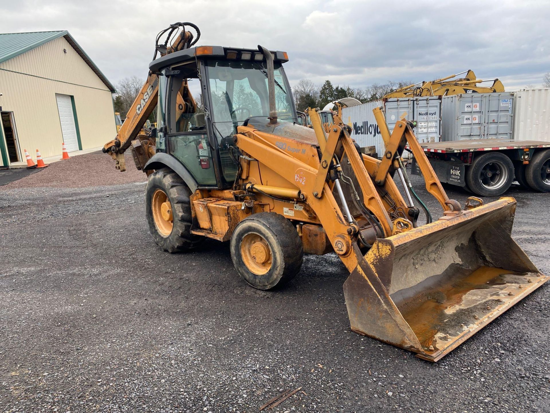 2004 Case 580SM 4 X 4 Loader Backhoe, A/C cab, Ride Control, 83 in Loader Bucket, Extendable Stick, - Image 6 of 10