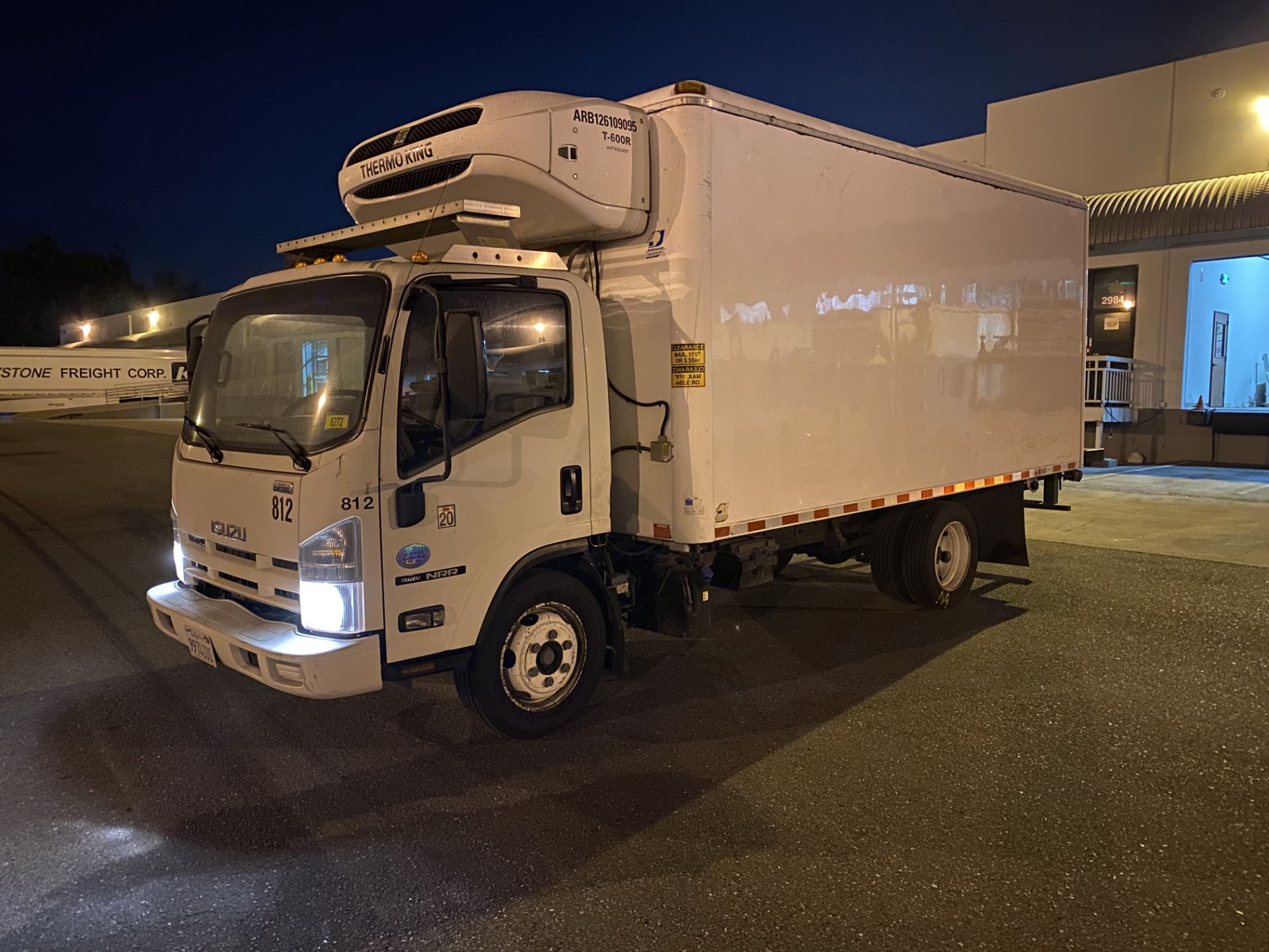 2013 Isuzu refrigerated truck