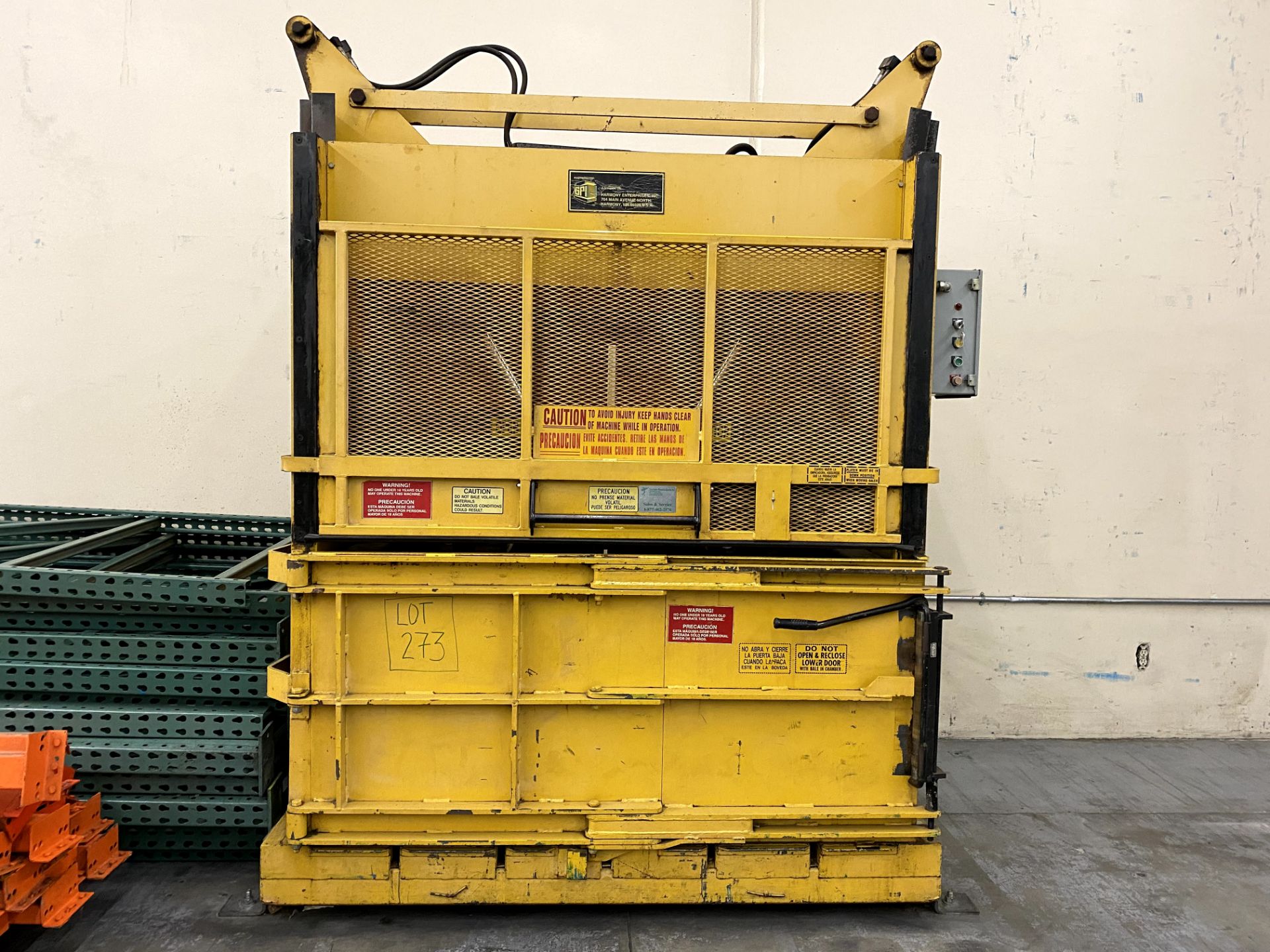 GPI Hydraulic Baler