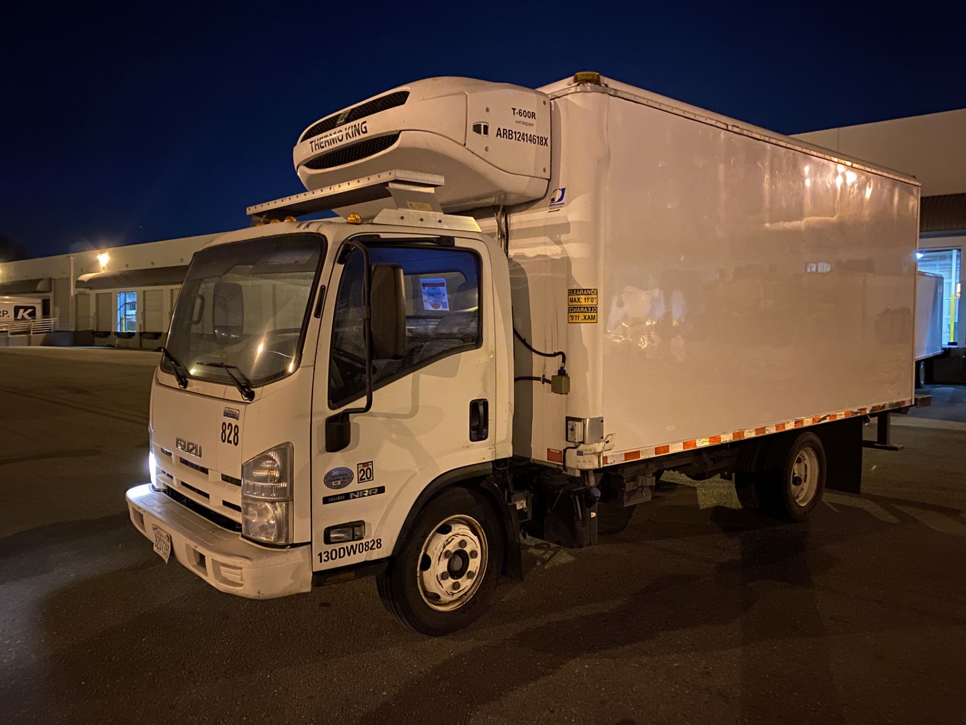 2013 Isuzu refrigerated truck