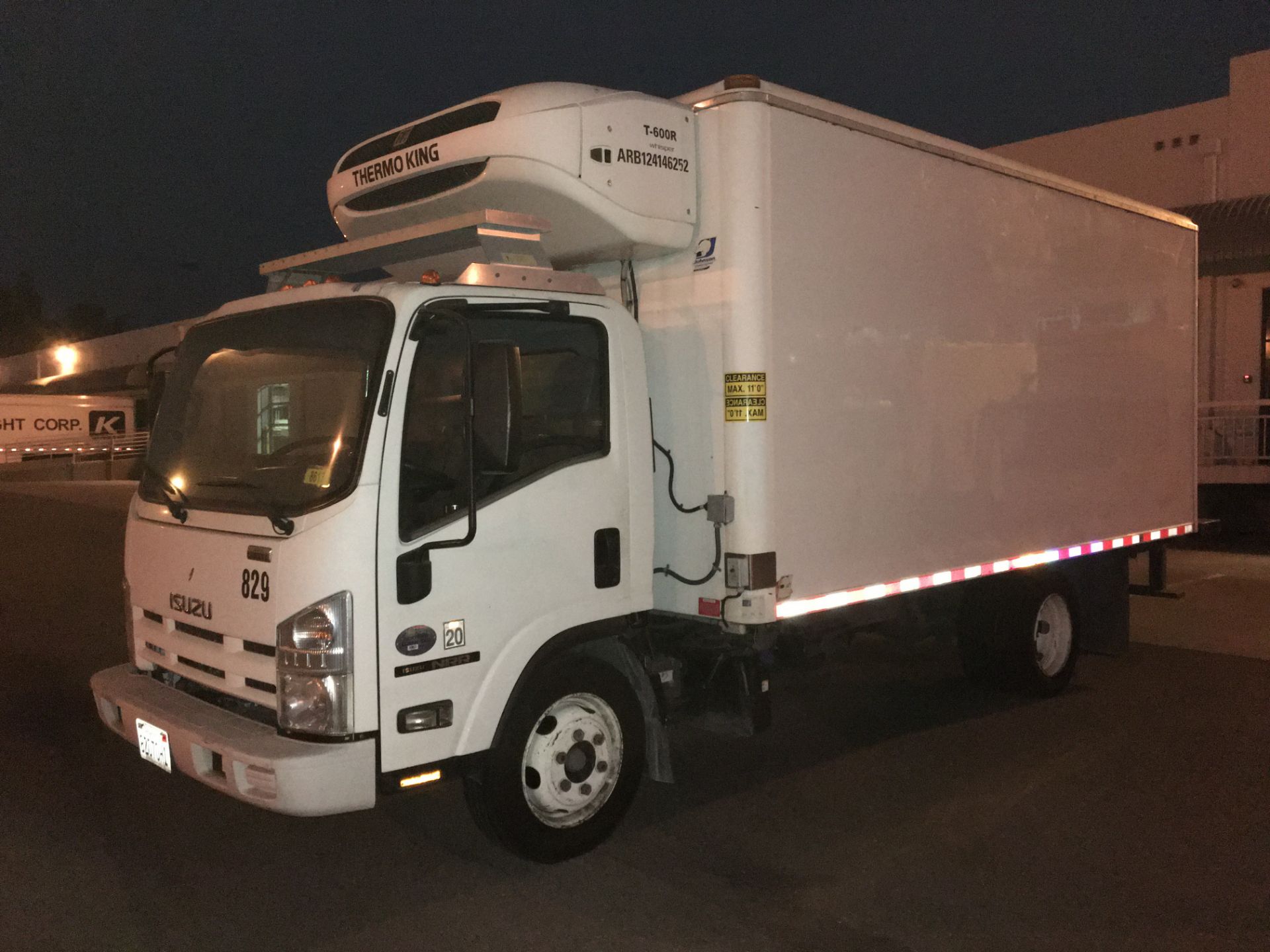 2013 Isuzu refrigerated truck