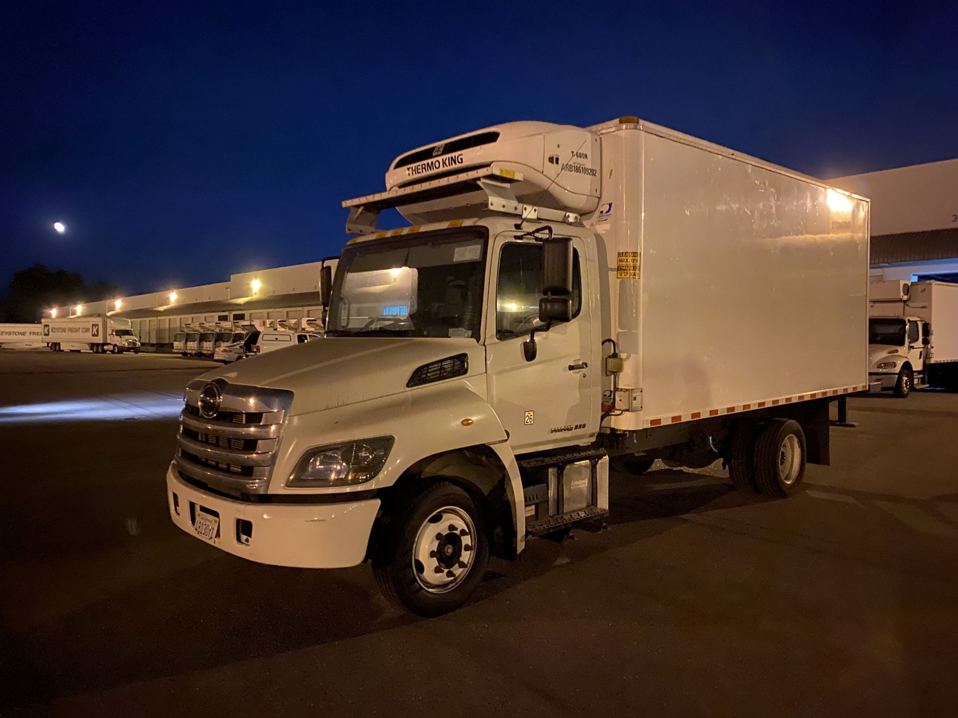 2018 Hino refrigerated truck