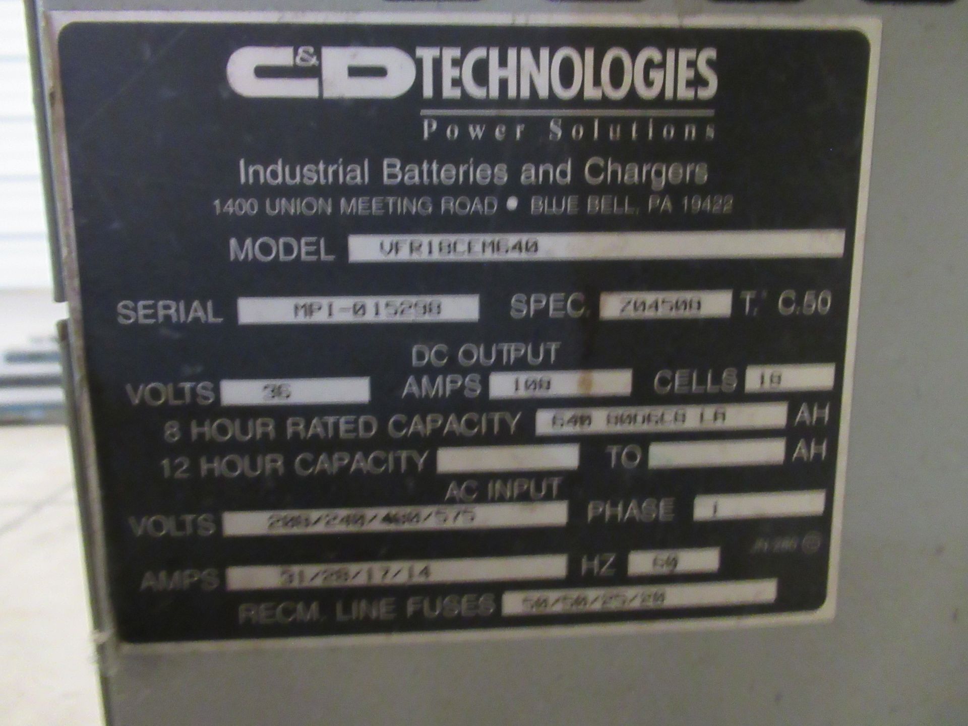 Mitsubishi Electric Forklift - Image 7 of 7