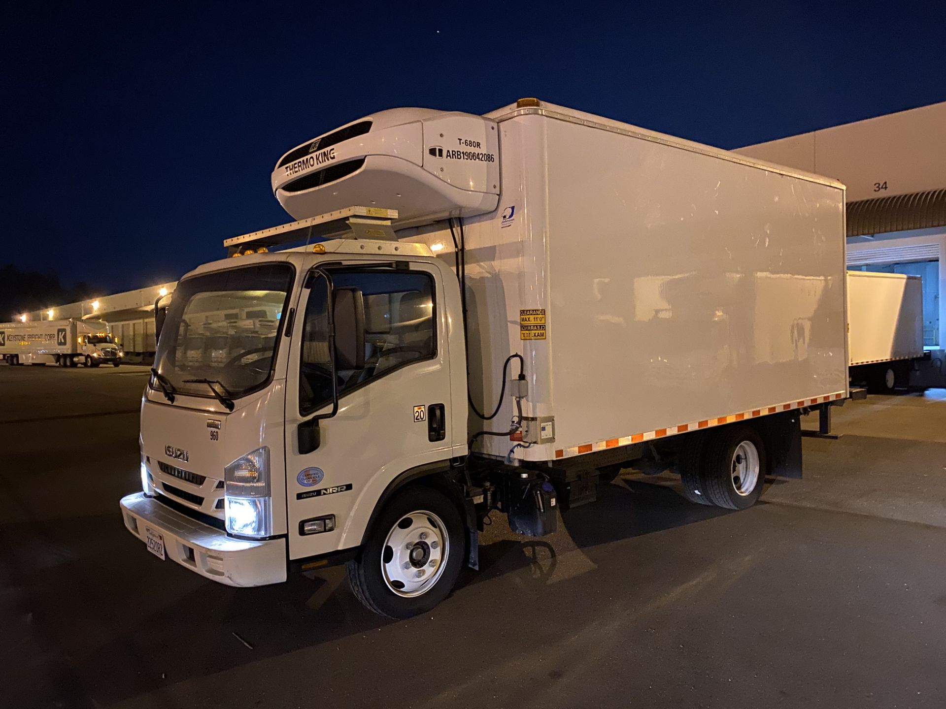 2019 Isuzu refrigerated truck