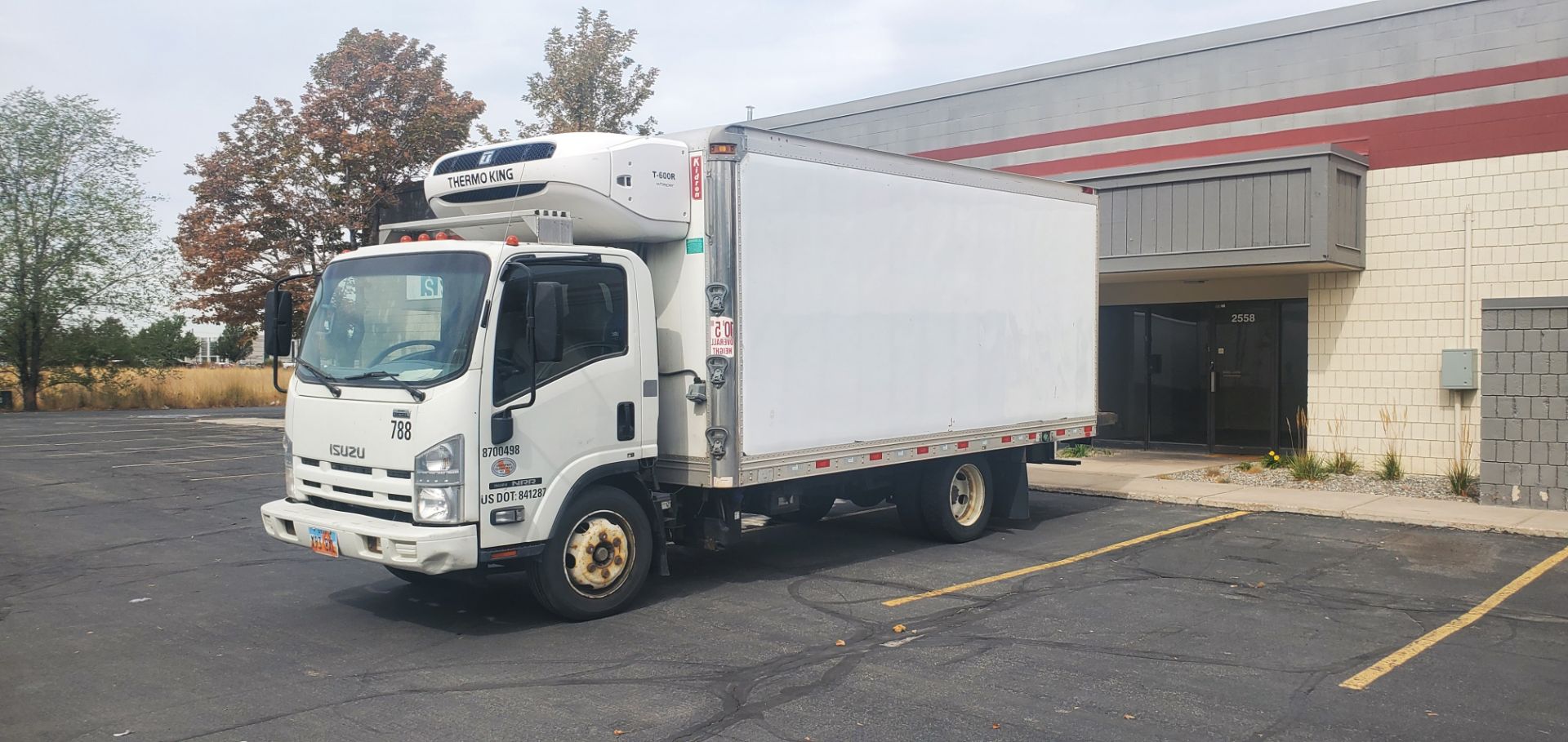 2012 Isuzu refrigerated truck