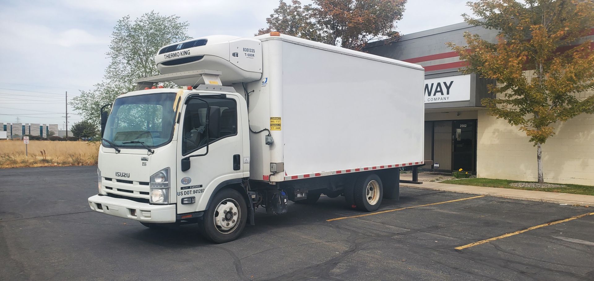 2014 Isuzu refrigerated truck