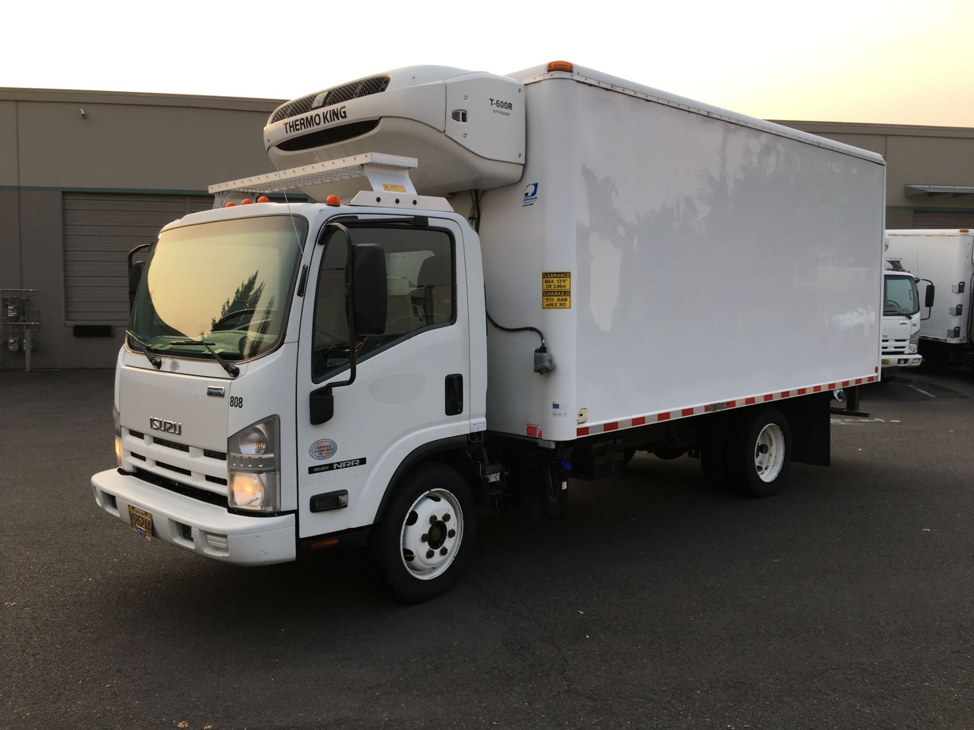 2013 Isuzu refrigerated truck