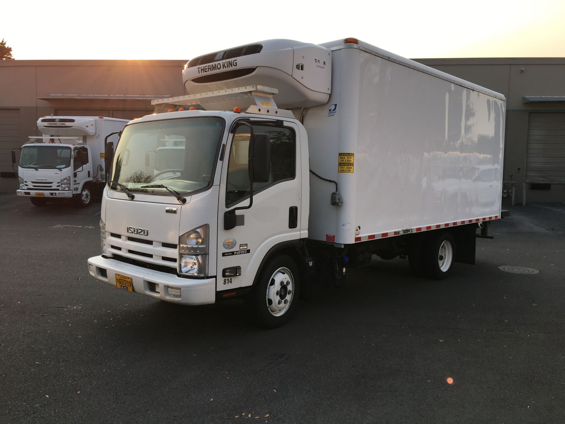 2013 Isuzu refrigerated truck