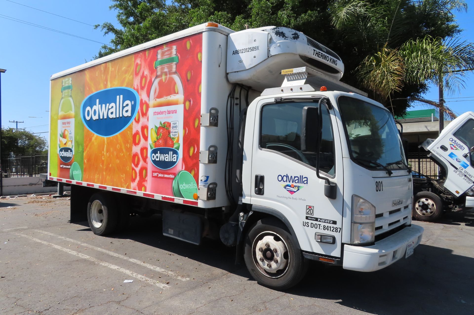 2012 Isuzu refrigerated truck