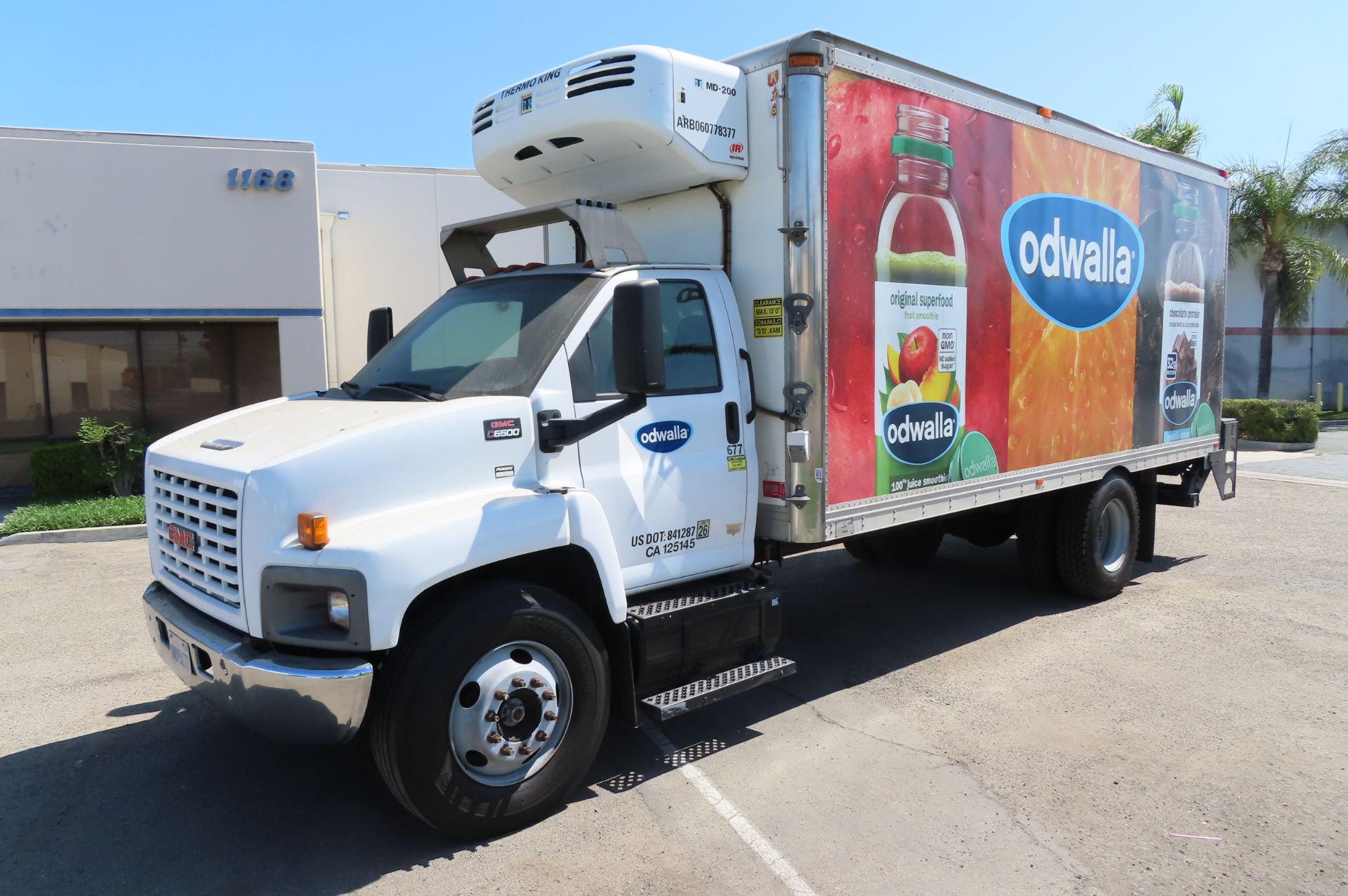 2008 GMC refrigerated truck