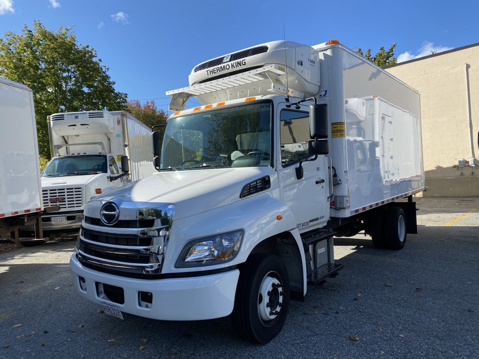 2020 Hino refrigerated truck