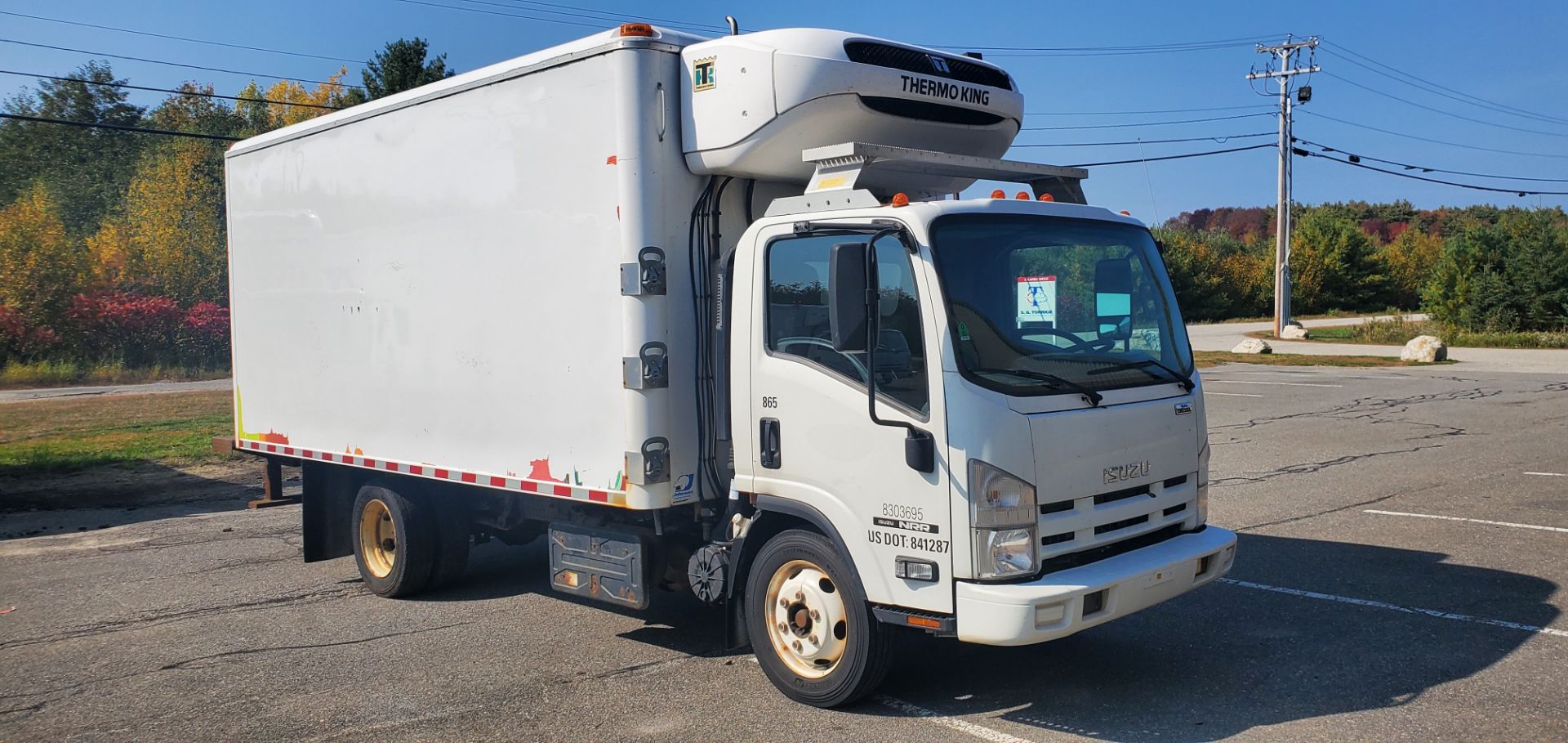 2014 Isuzu refrigerated truck