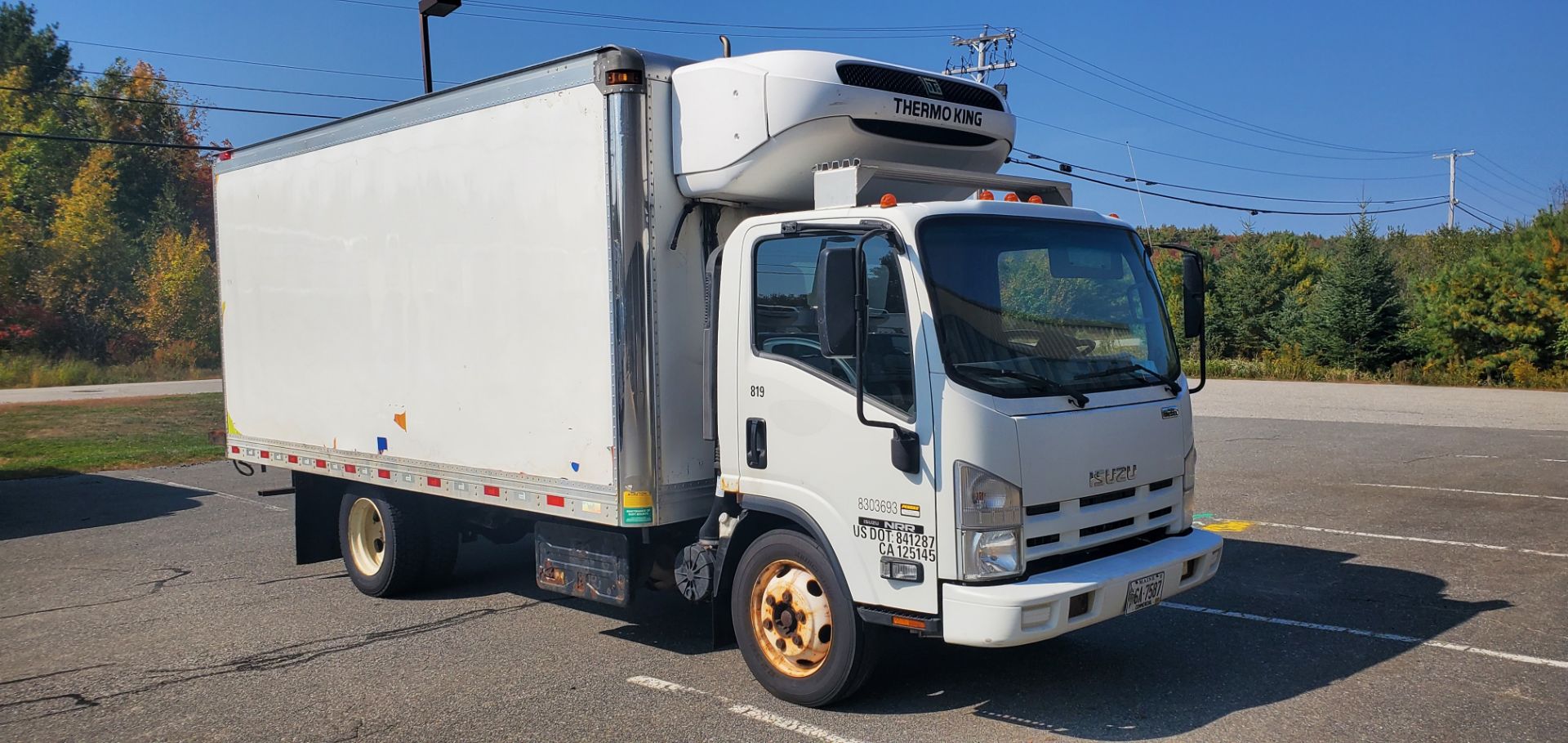 2013 Isuzu refrigerated truck