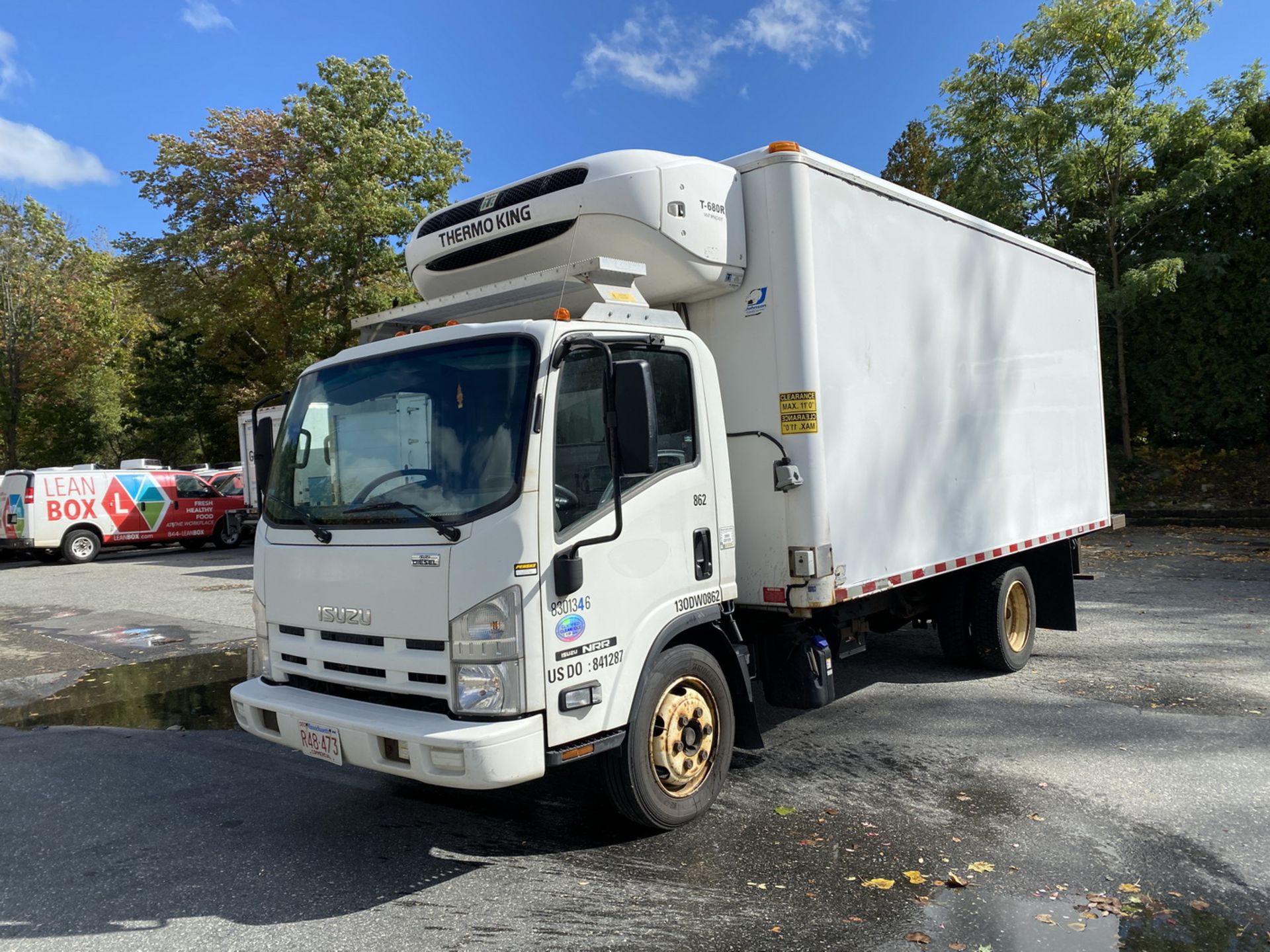 2014 Isuzu refrigerated truck