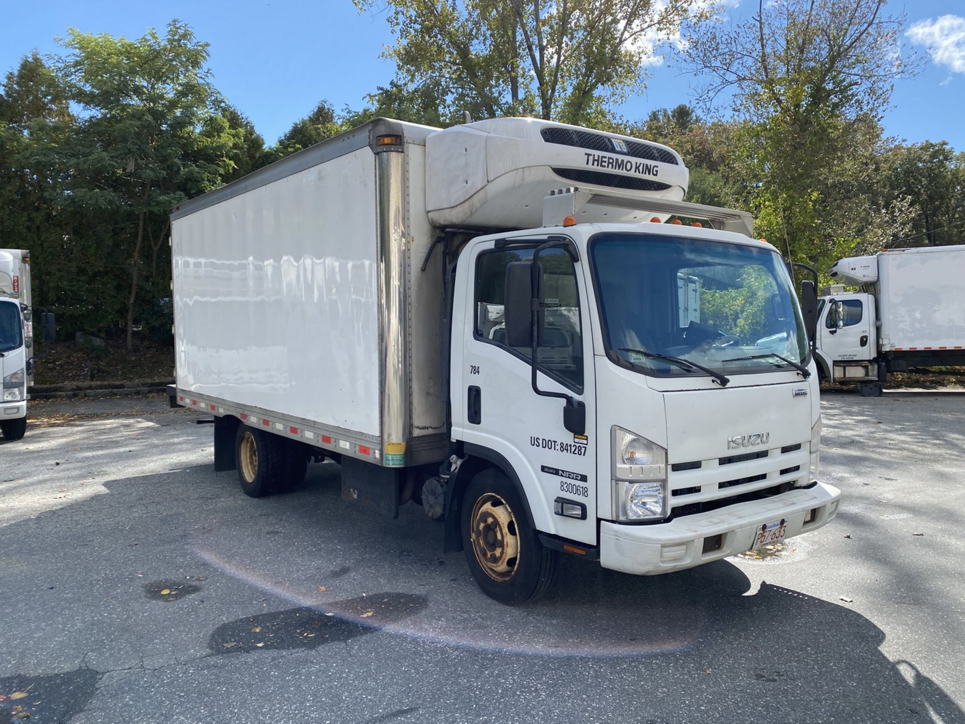 2012 Isuzu refrigerated truck