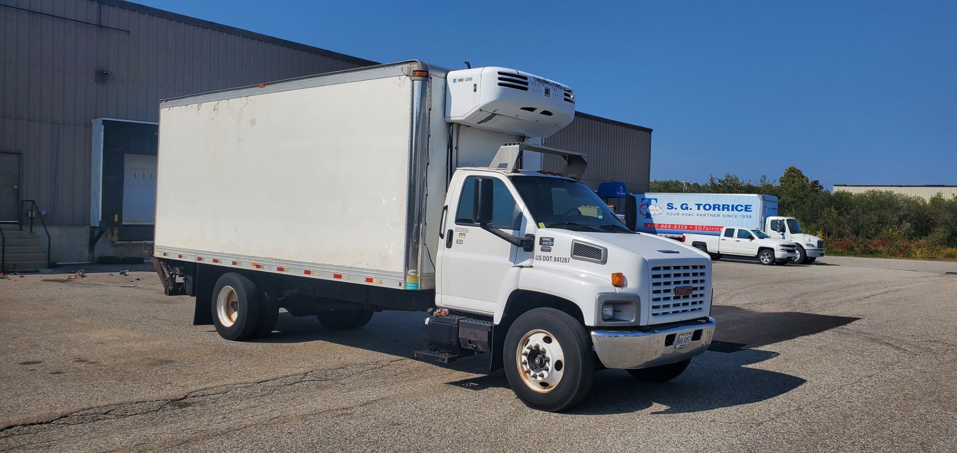 2006 GMC refrigerated truck