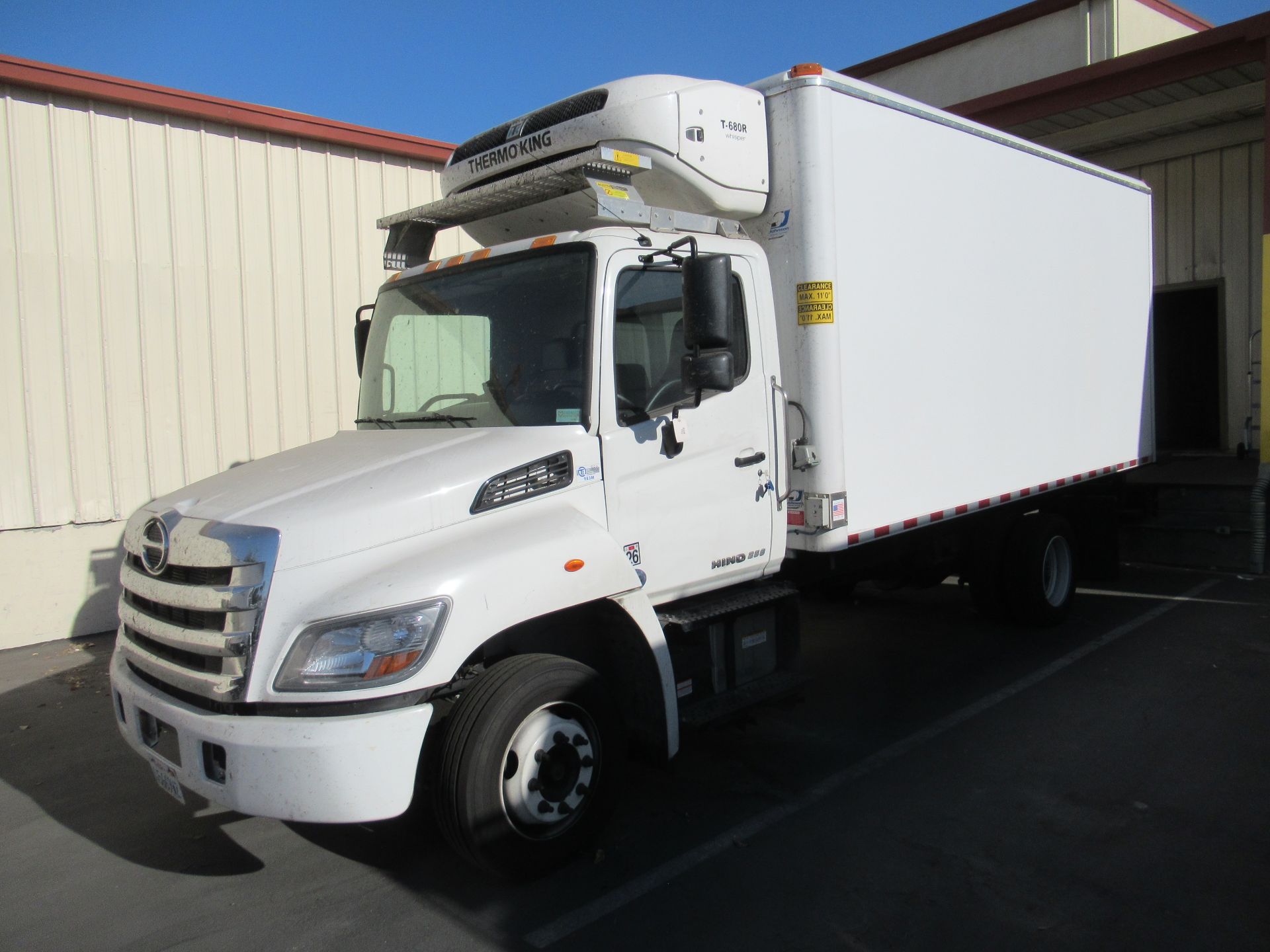 2020 Hino refrigerated truck - Image 2 of 10