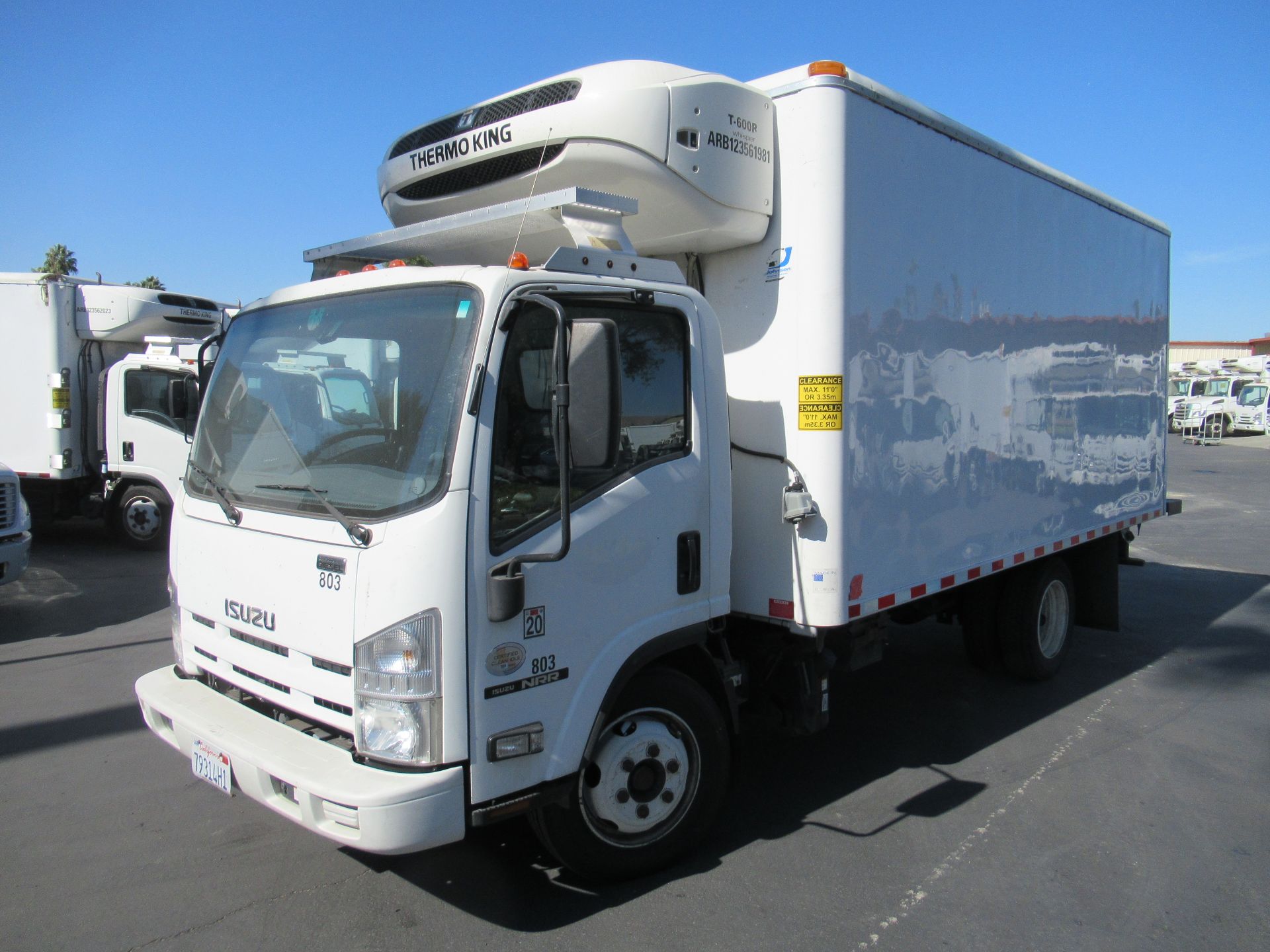 2013 Isuzu refrigerated truck